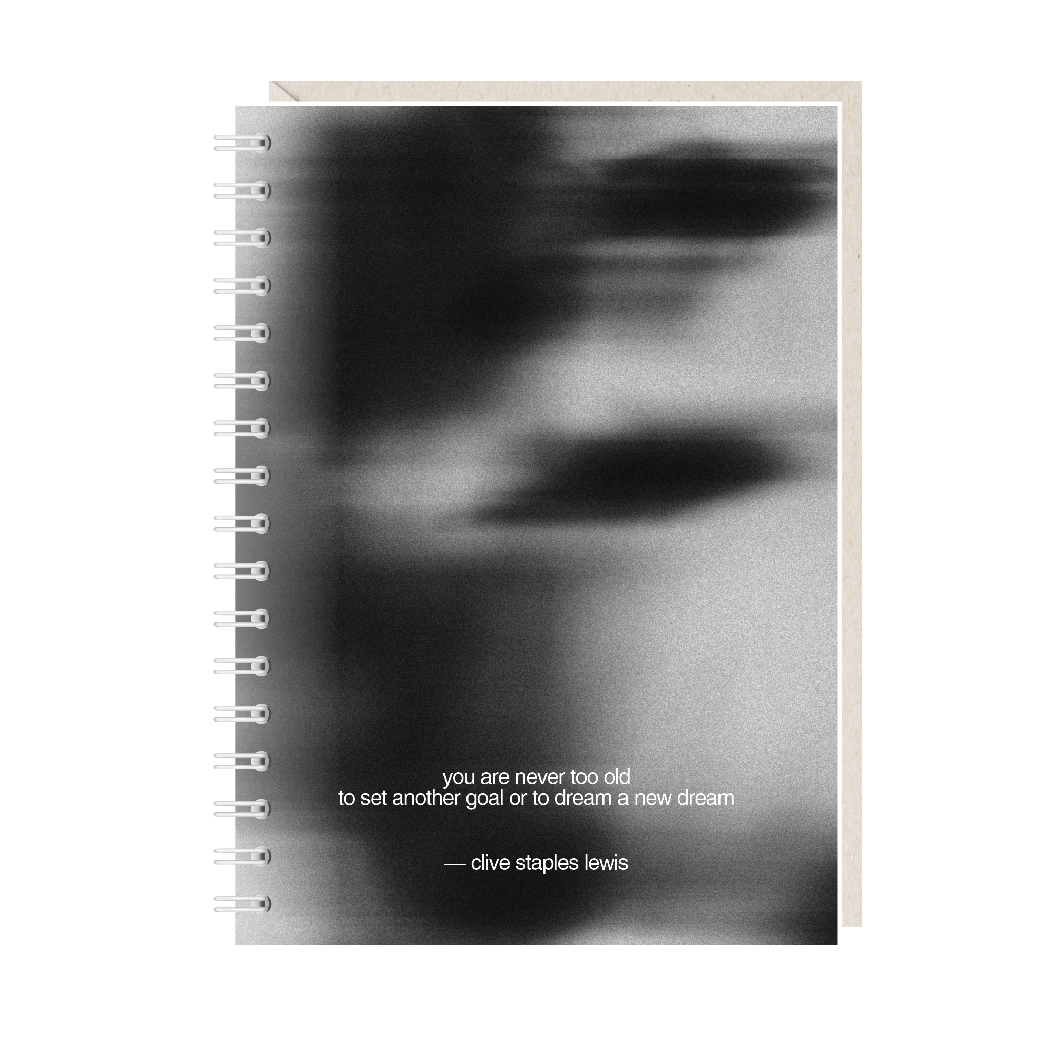 блокнот "you are never too old to set another goal or to dream a new dream"