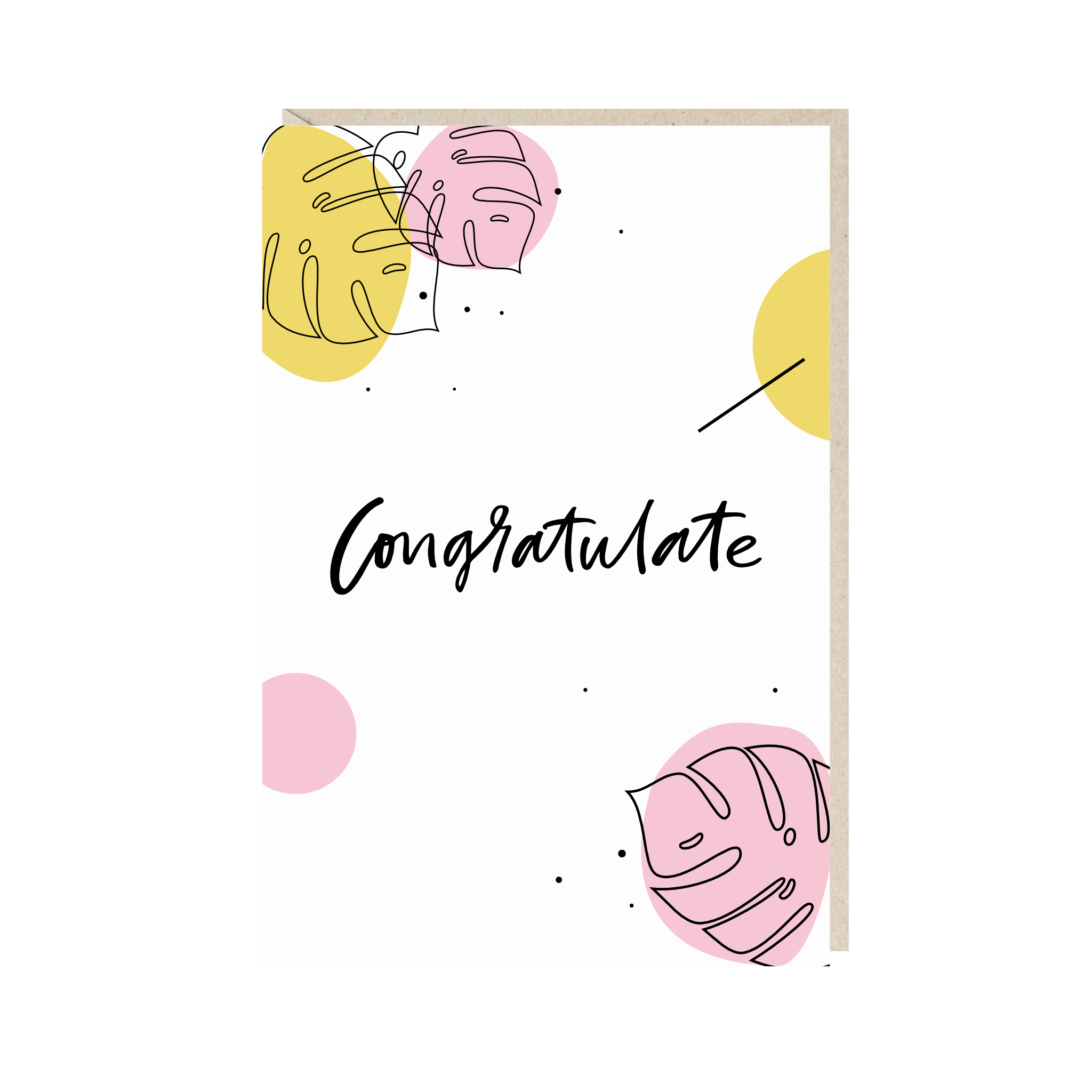 открытка "congratulate"