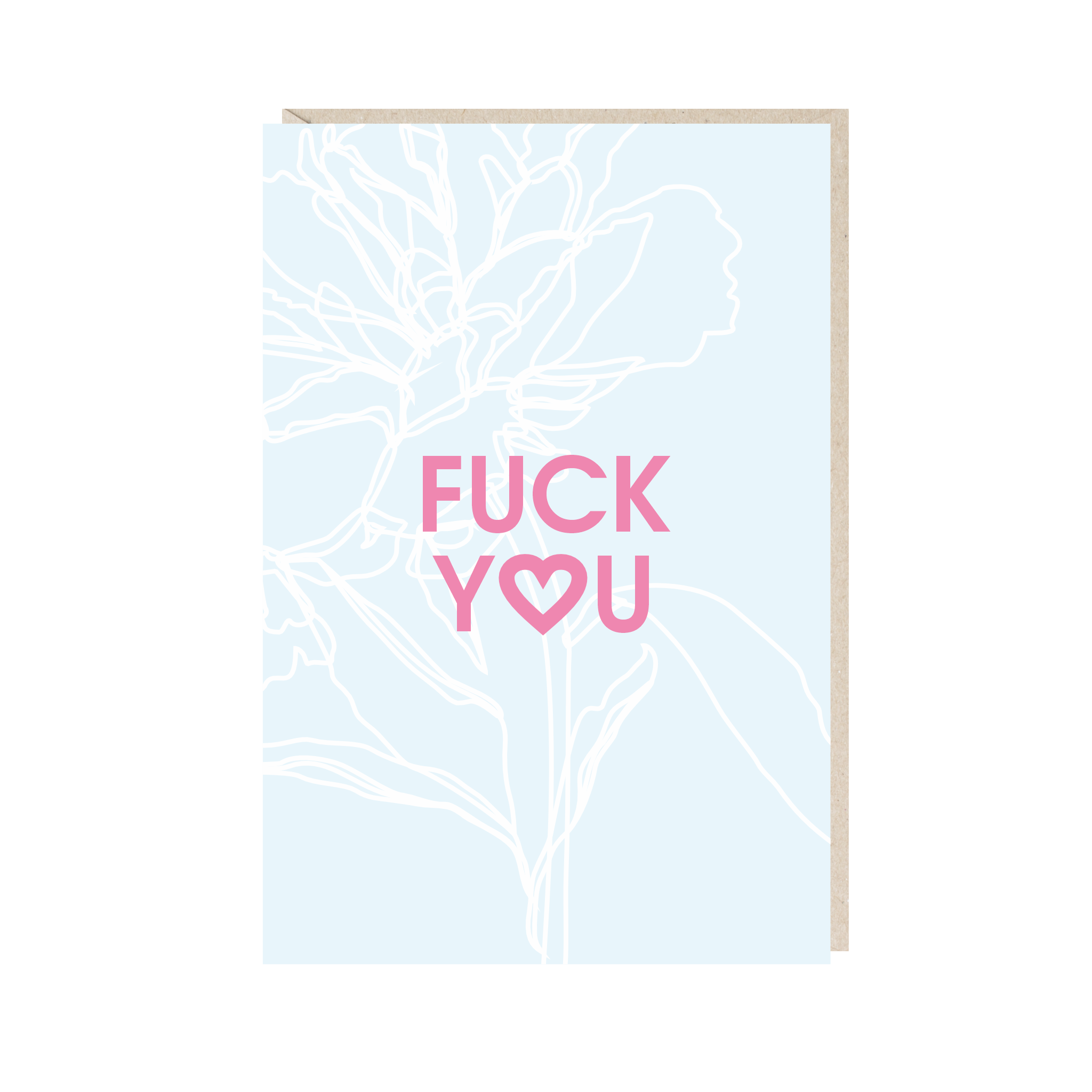 открытка "fuck you"