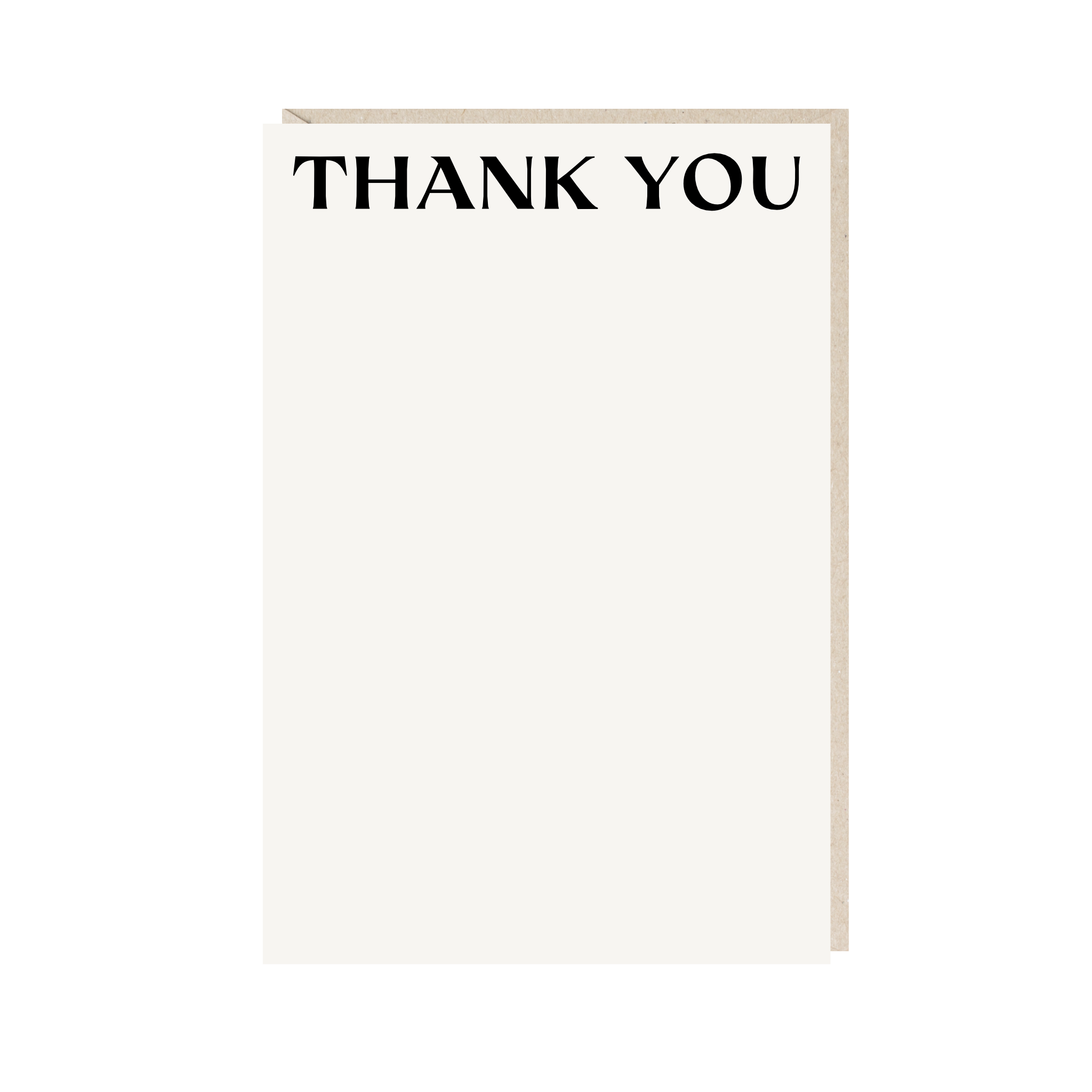 открытка "thank you"