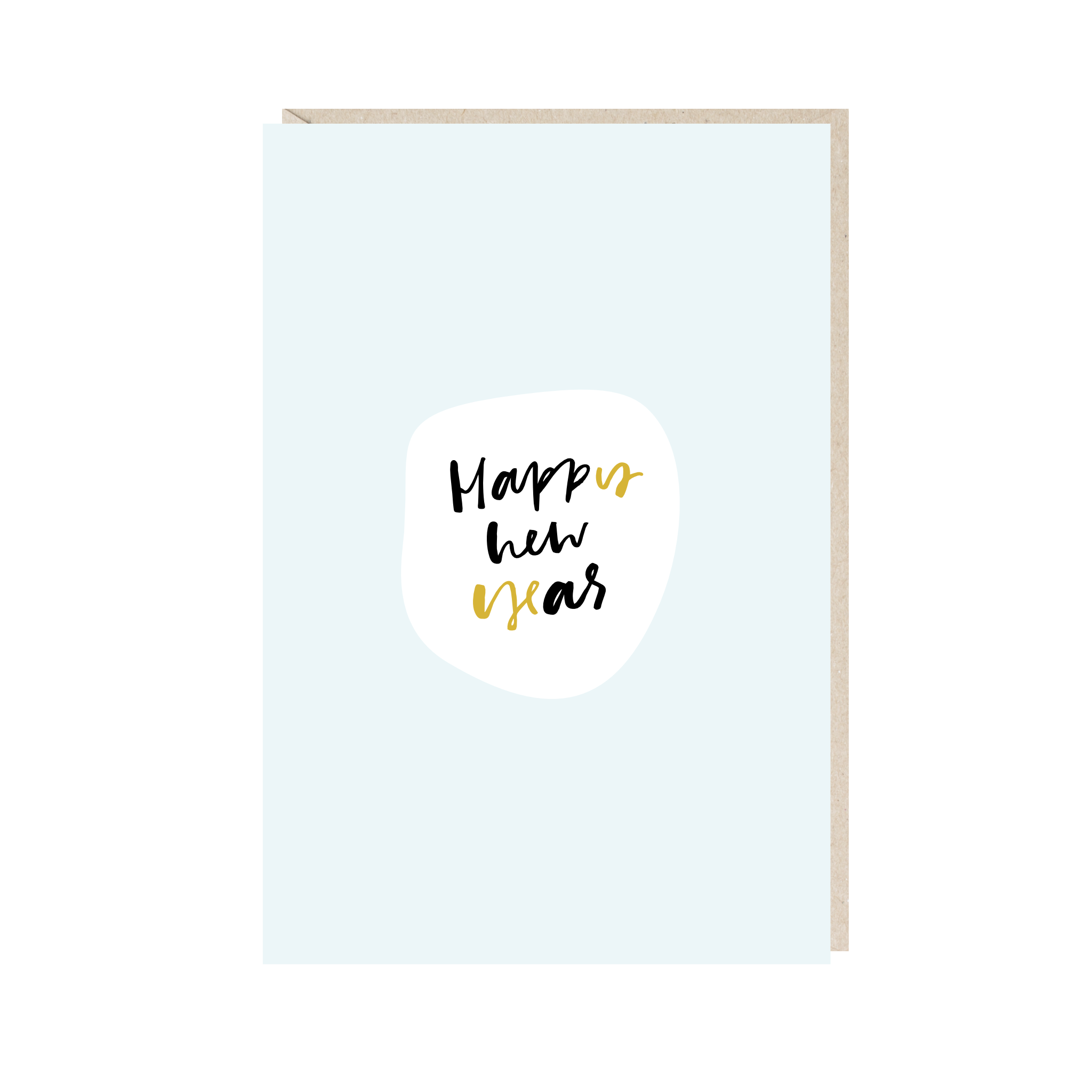 открытка "happy new year"