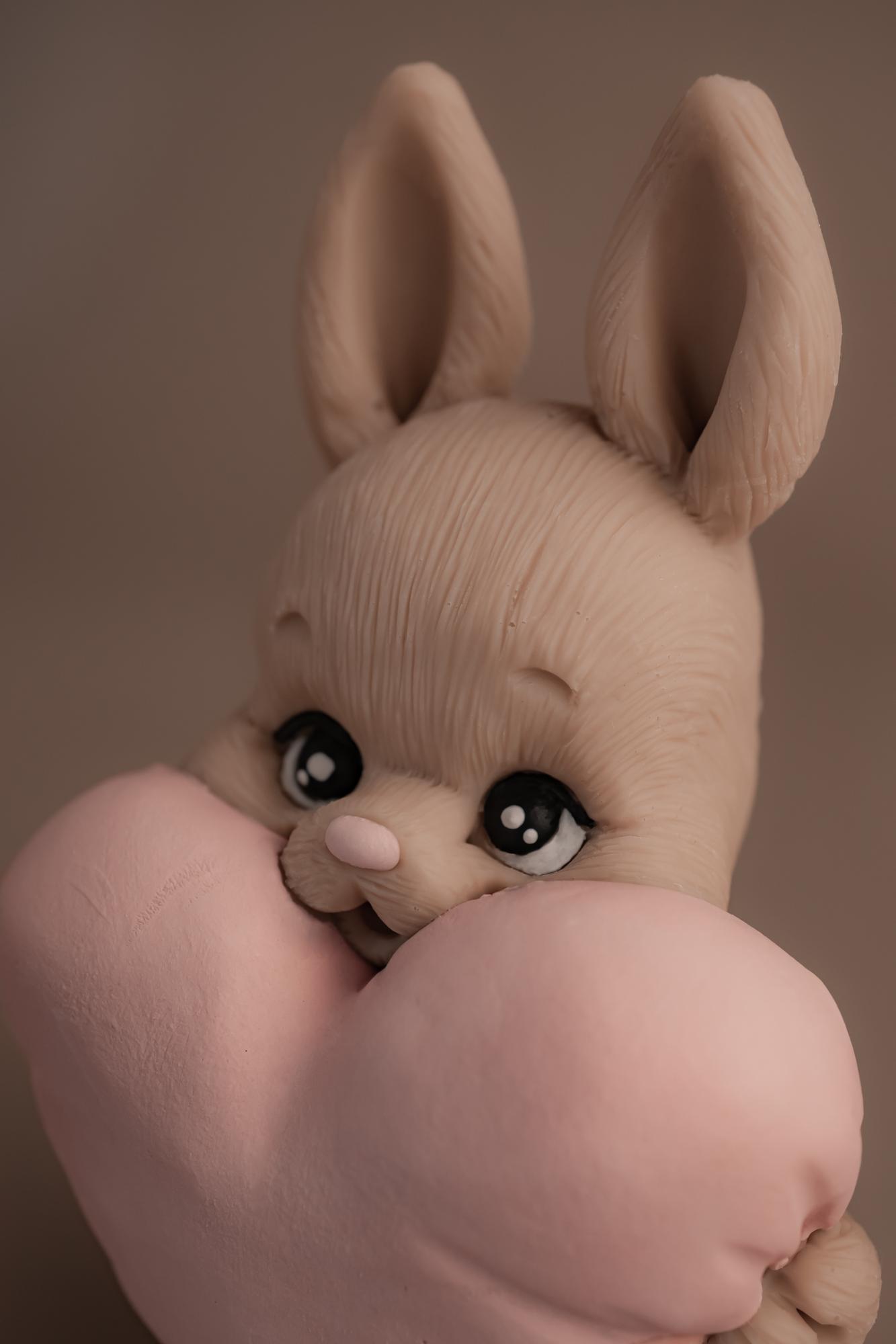 Зайка Лилу с сердечком