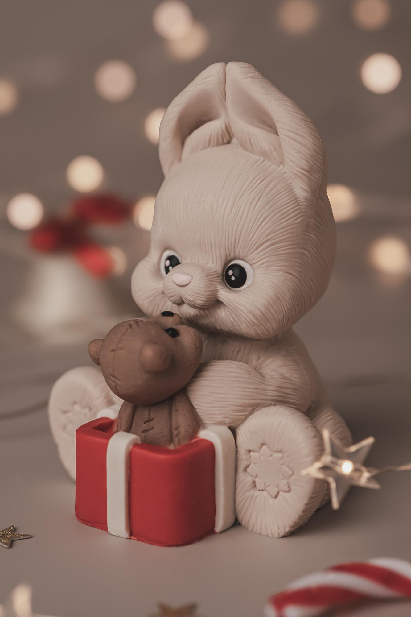 Зайка Лилу и мишка-подарок