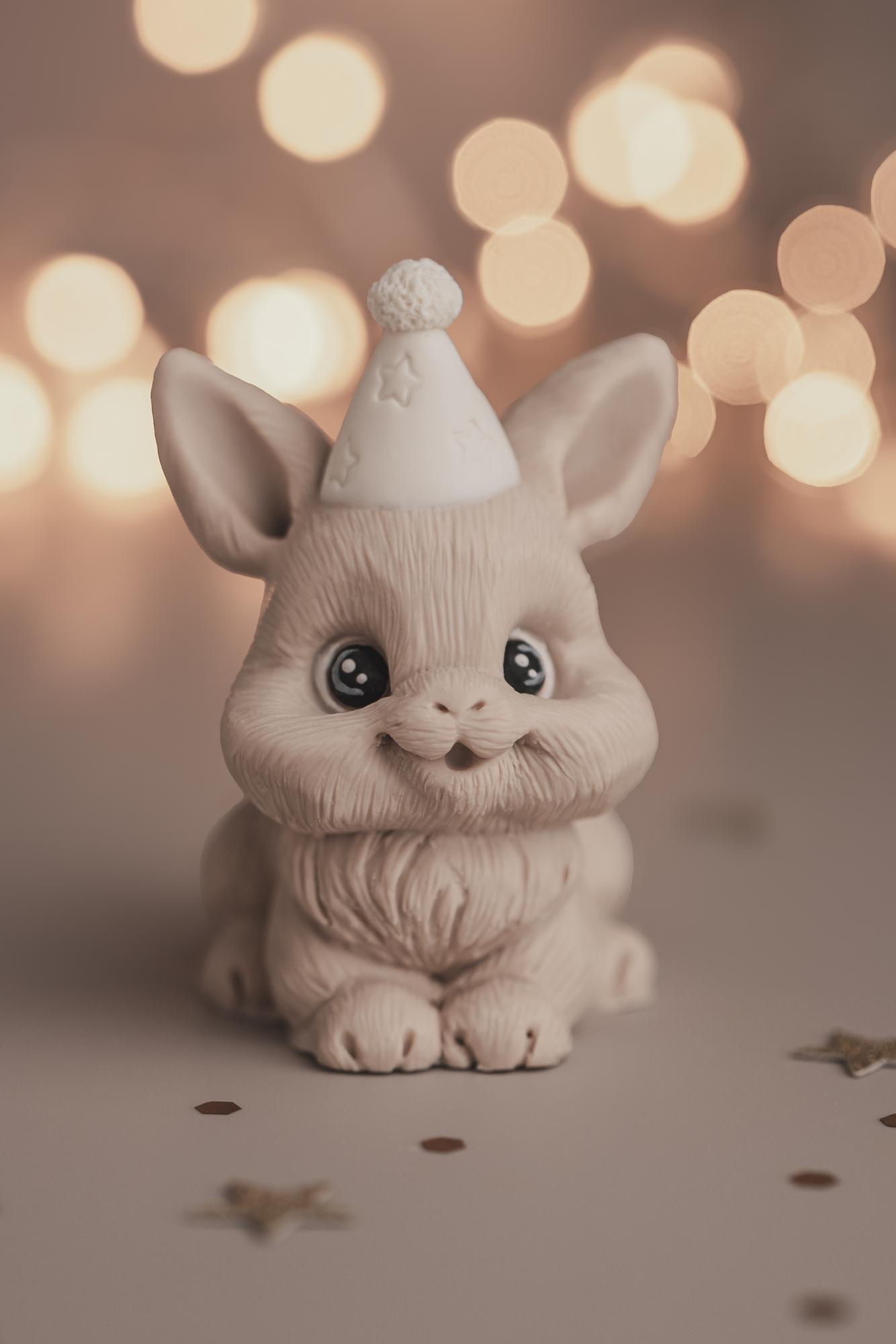 Праздничные зайка и бельчонок | мини