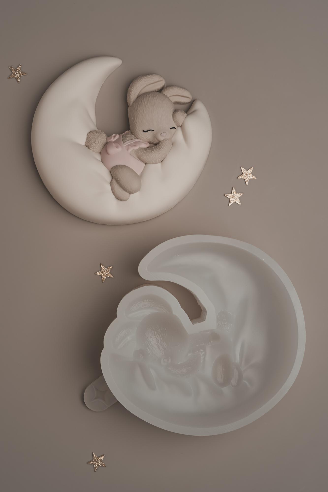 2D - Зайка девочка на луне