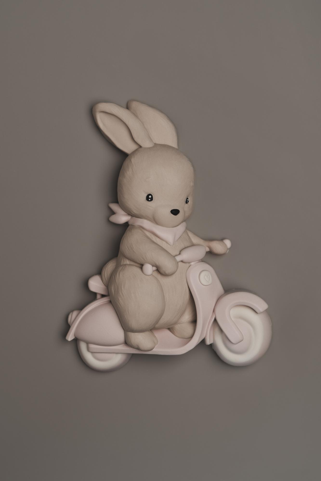 2D - Зайка на мопеде