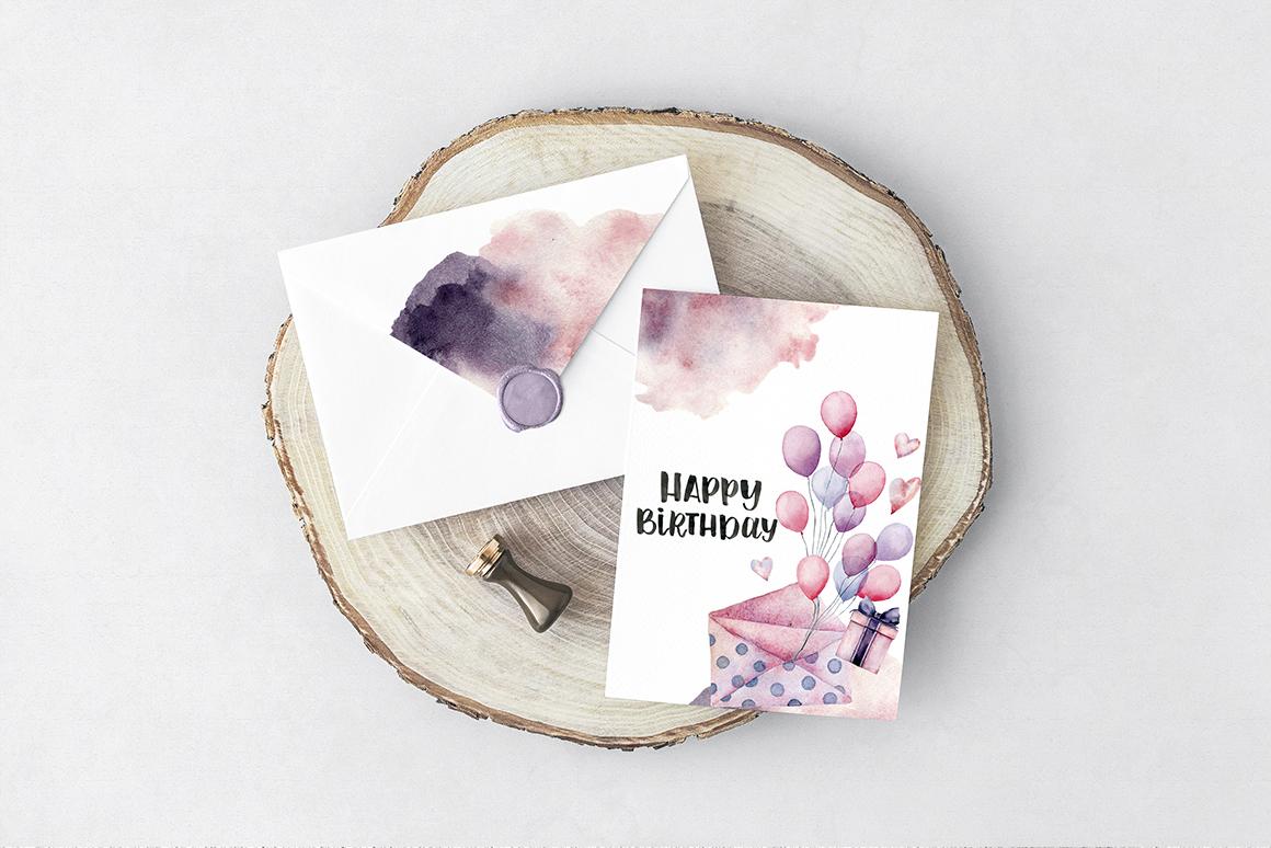 Unicorns: magic party watercolor