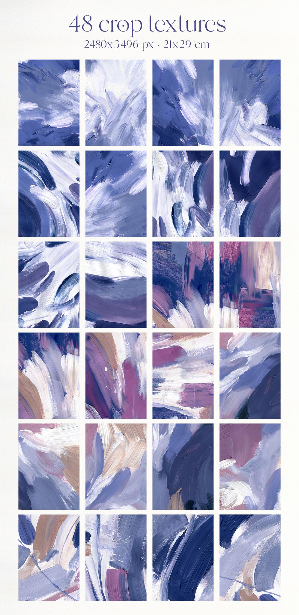 Very Blue abstract texture background for design
