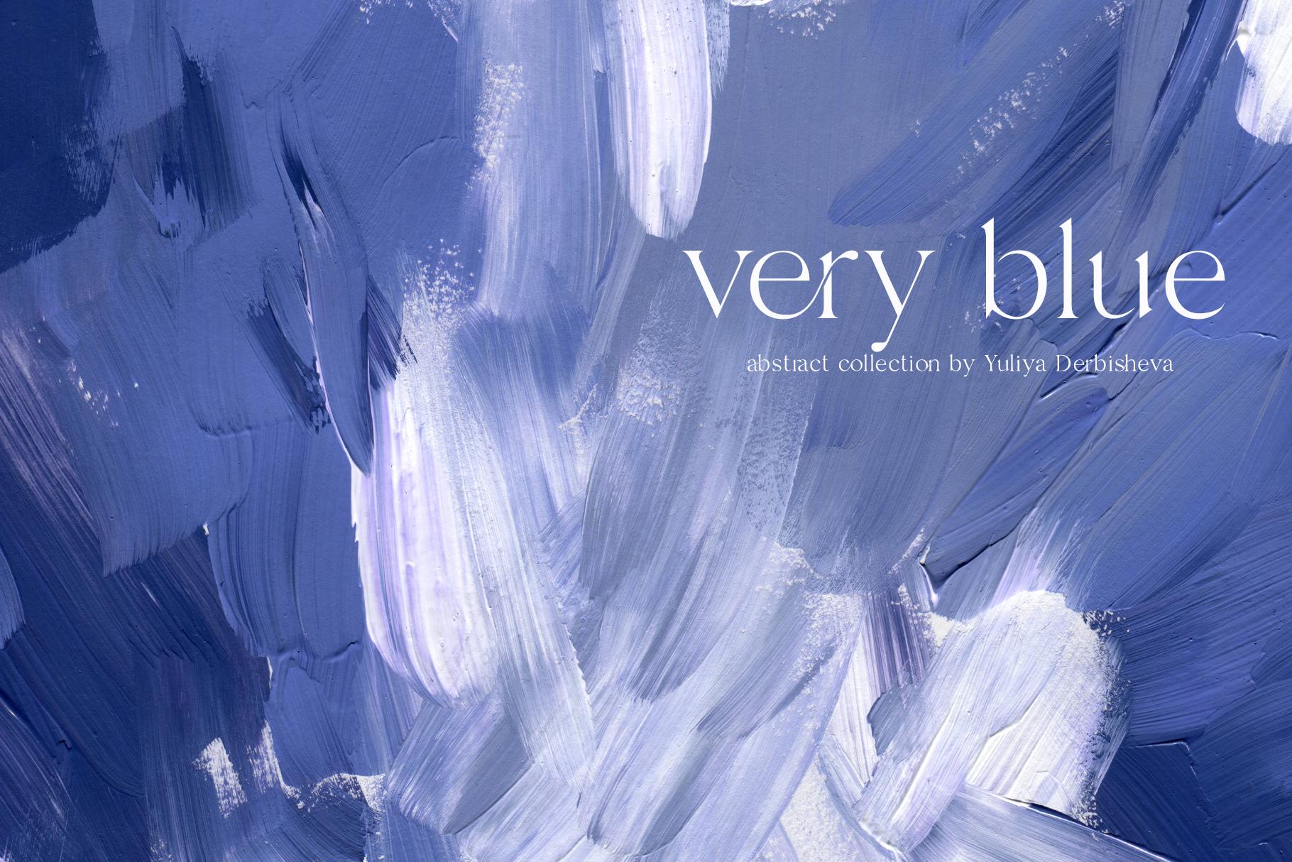 Very Blue abstract texture background for design