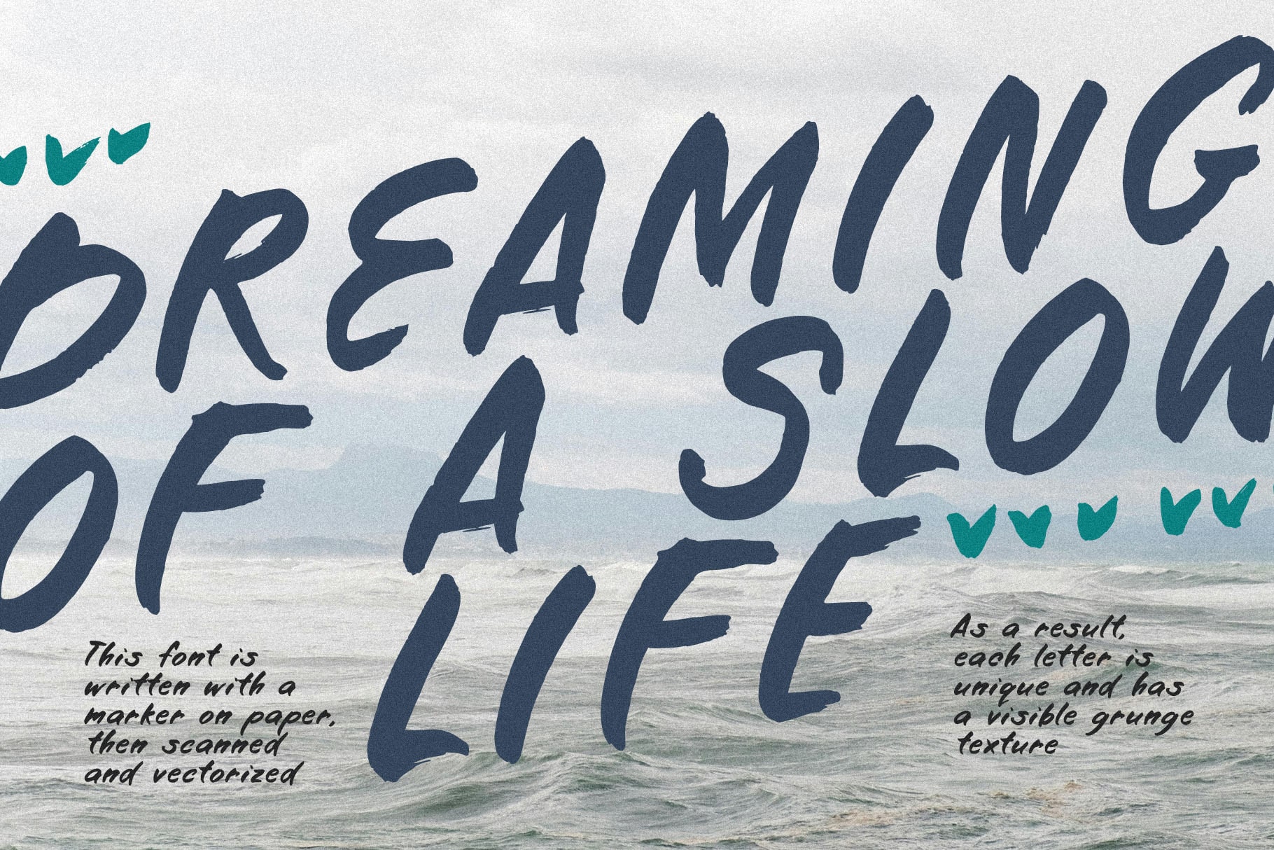 Create Your Mark marker font handwritten