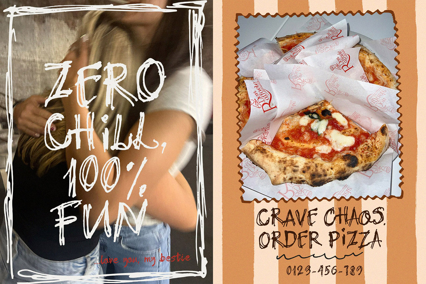 Chicken Scratch ink & messy scribble handwritten font