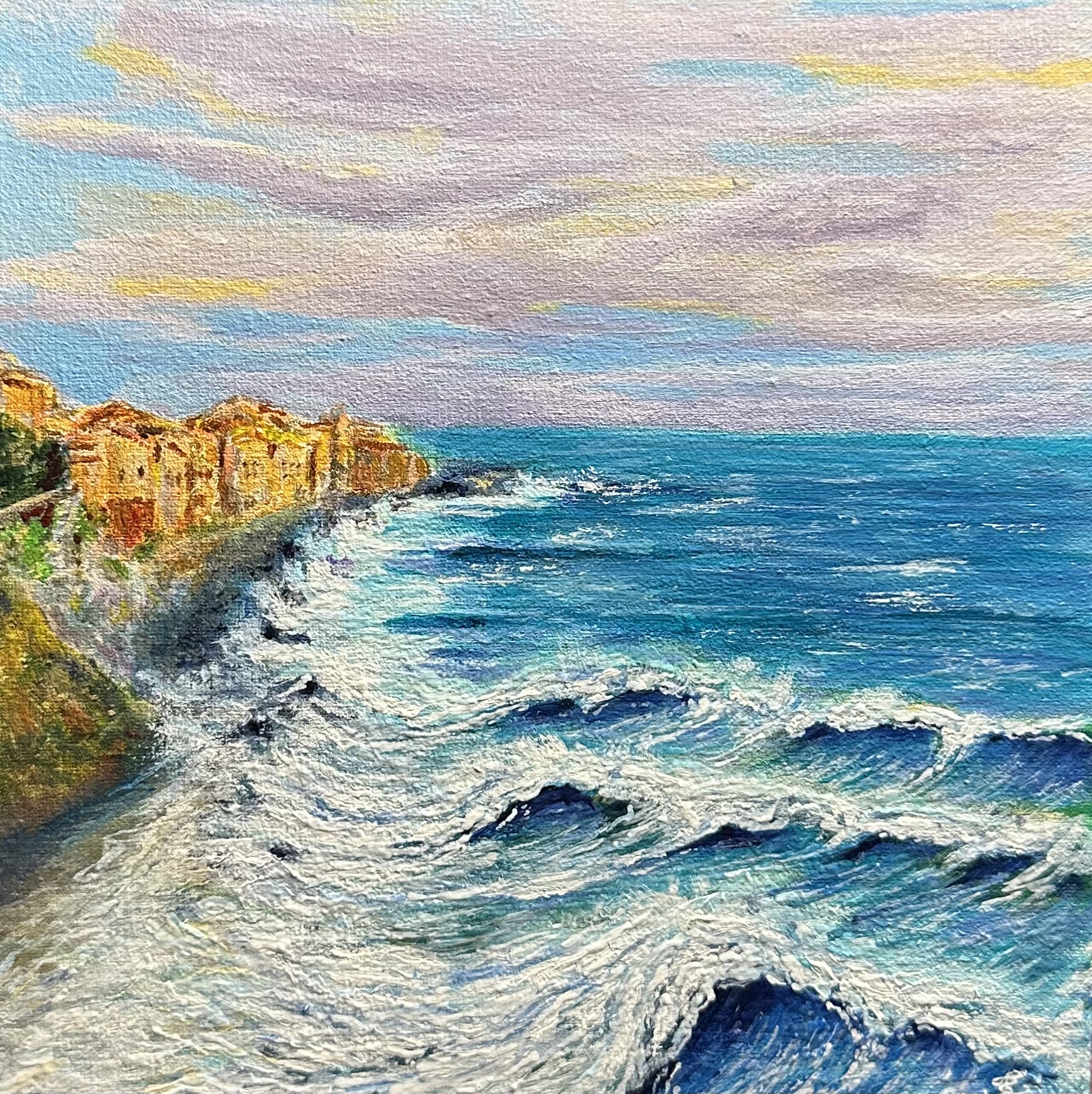 Mare d'inverno di Cefalù