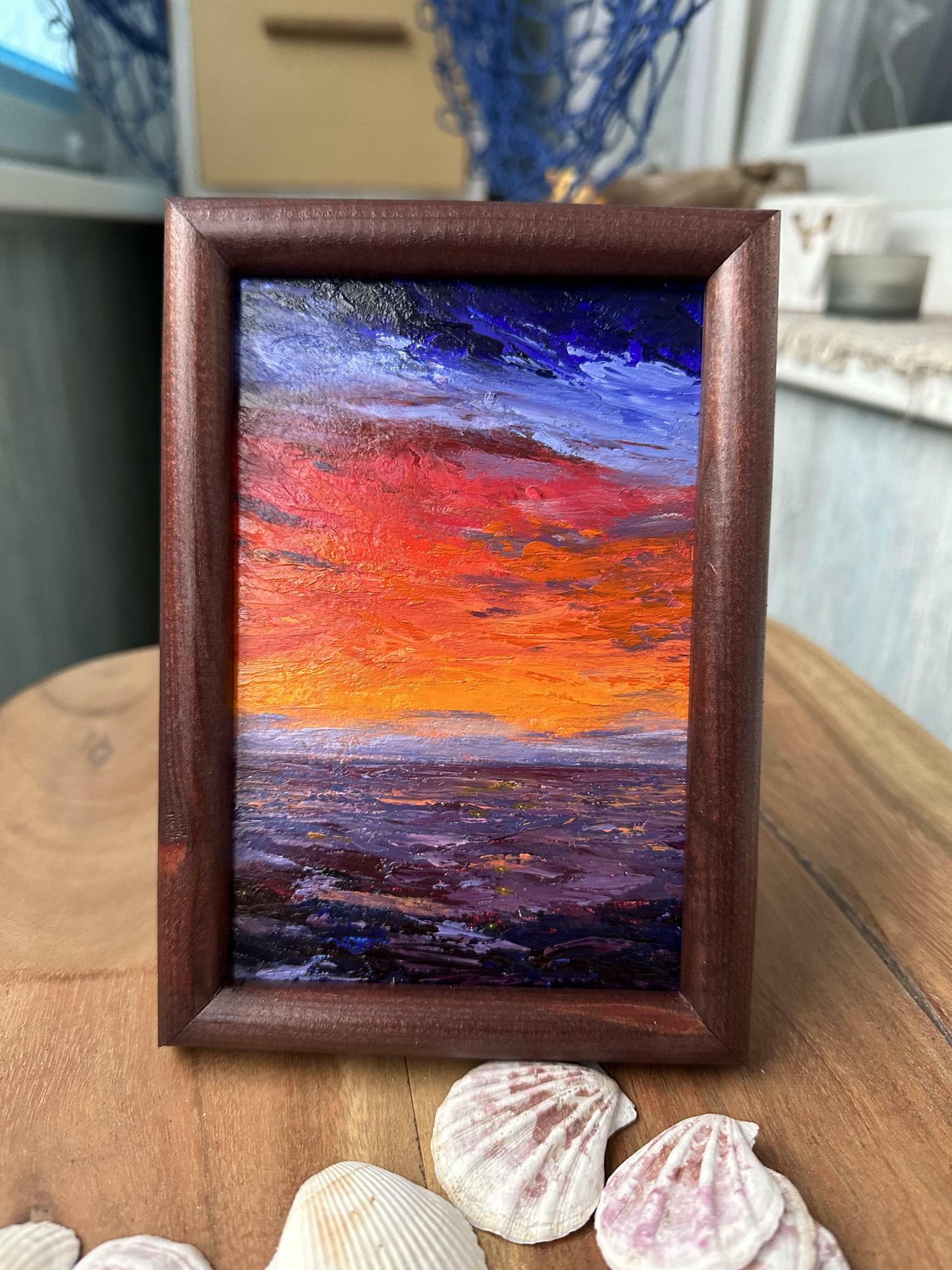 Огненный закат