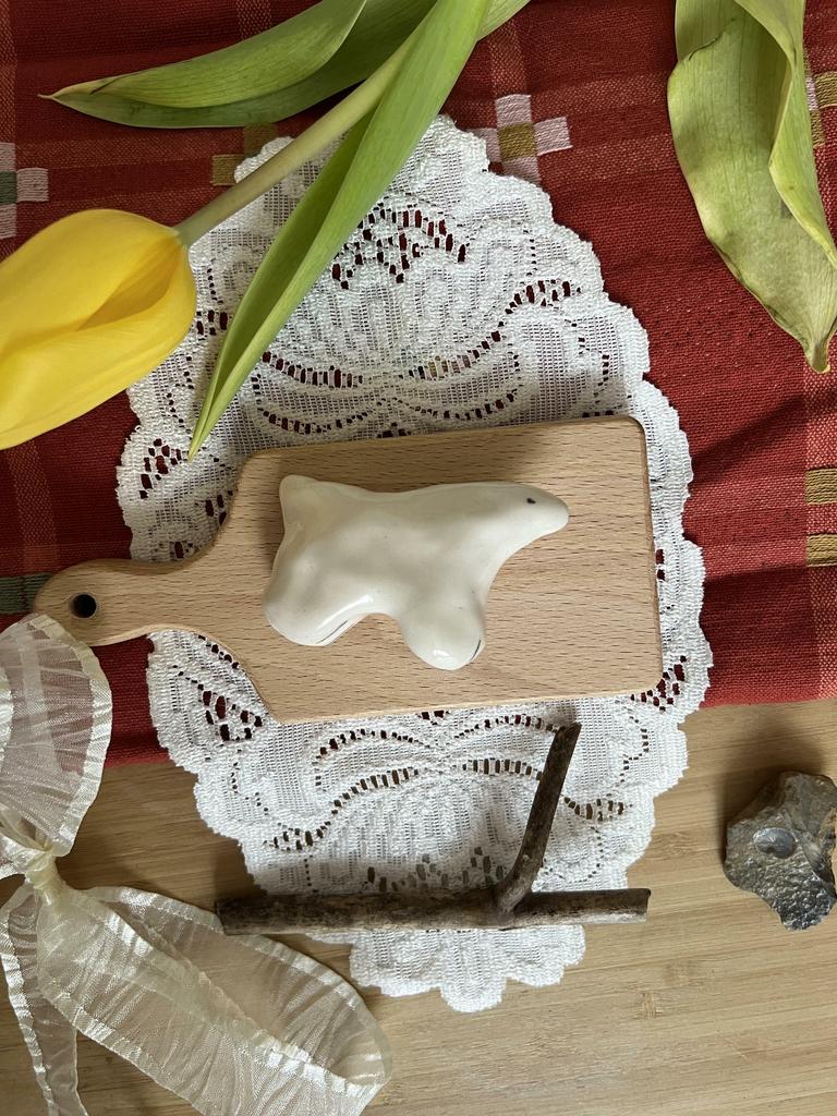 подсвечник зверек для тонких свечей пять