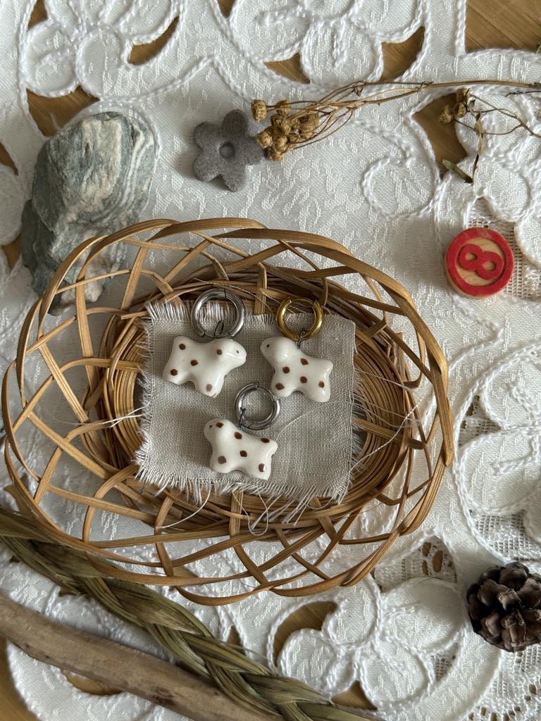 подвеска песик в горох