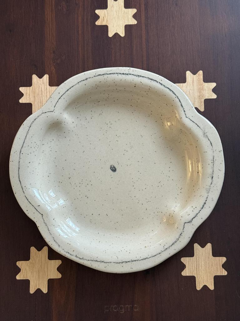 тарелочка цветочек