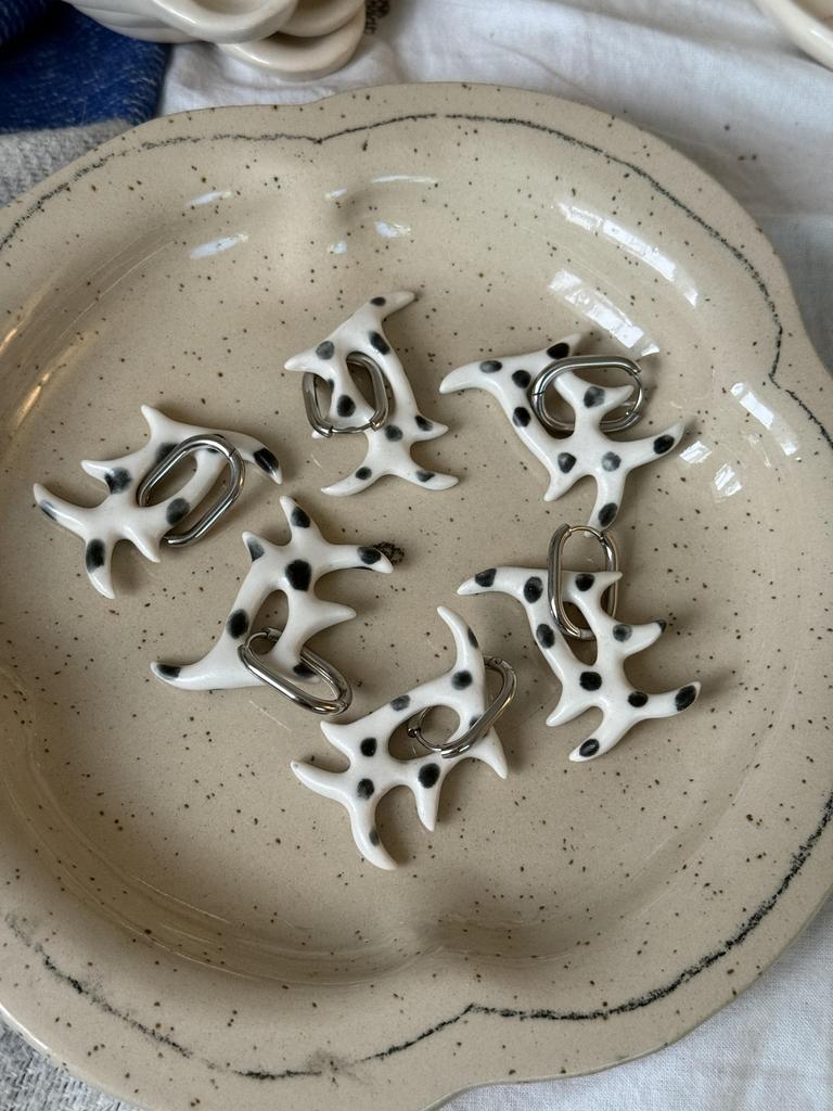 подвеска трайблик в горошек