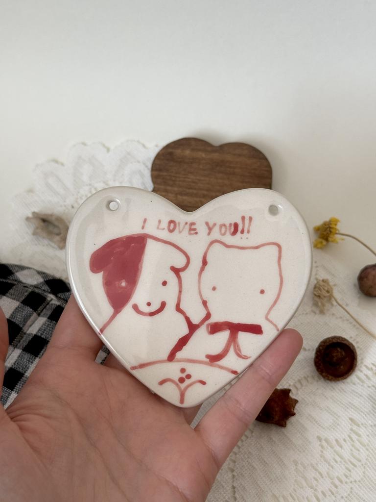 плиточка валентинка сердечко парочка