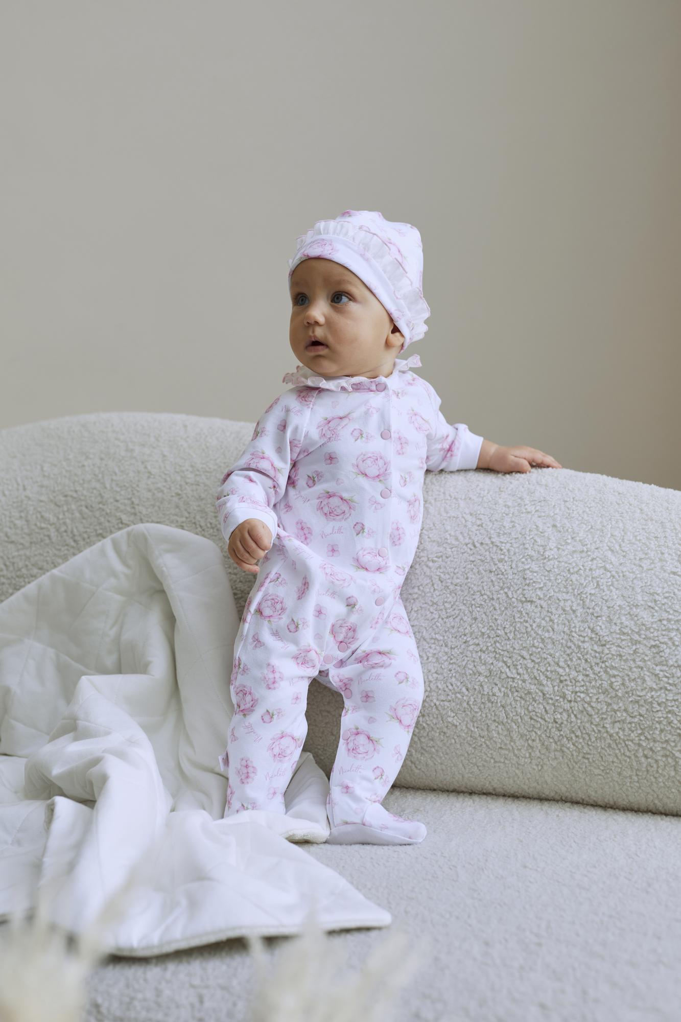 Комплект из трех предметов «Розовый пион»