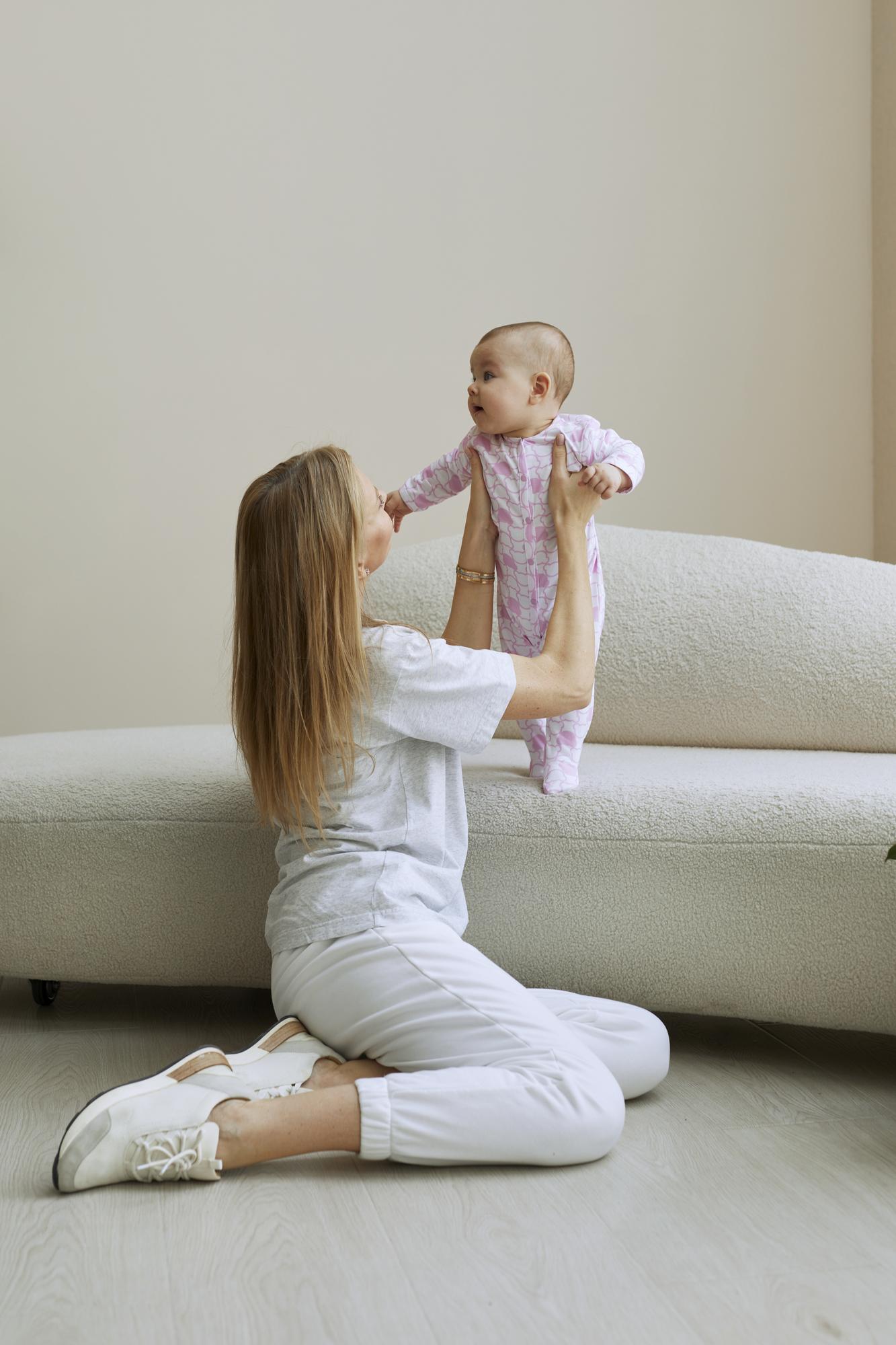 Комплект из трех предметов «Тедди», розовый