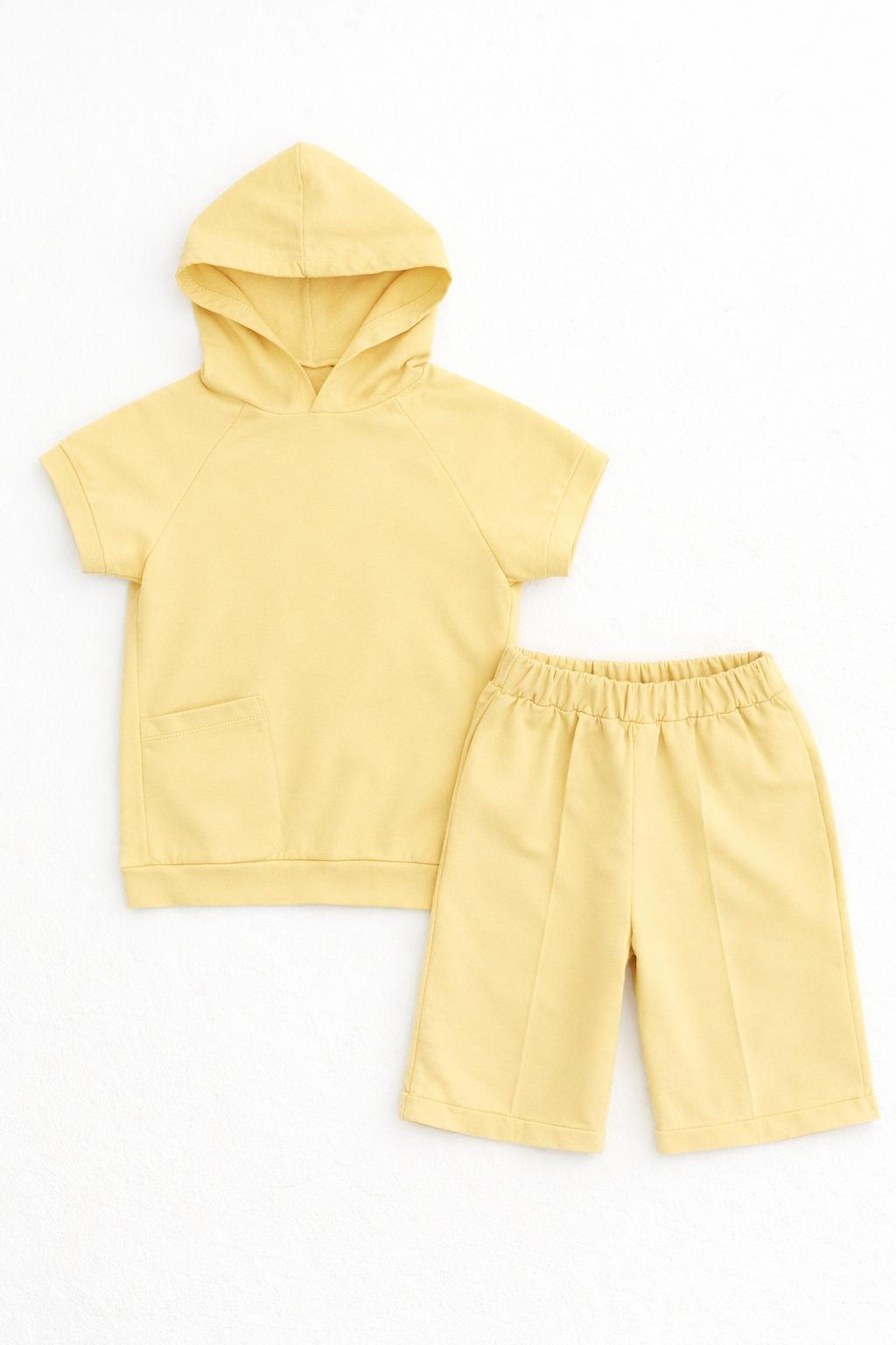 Костюм футер двухнитка «Желтый»