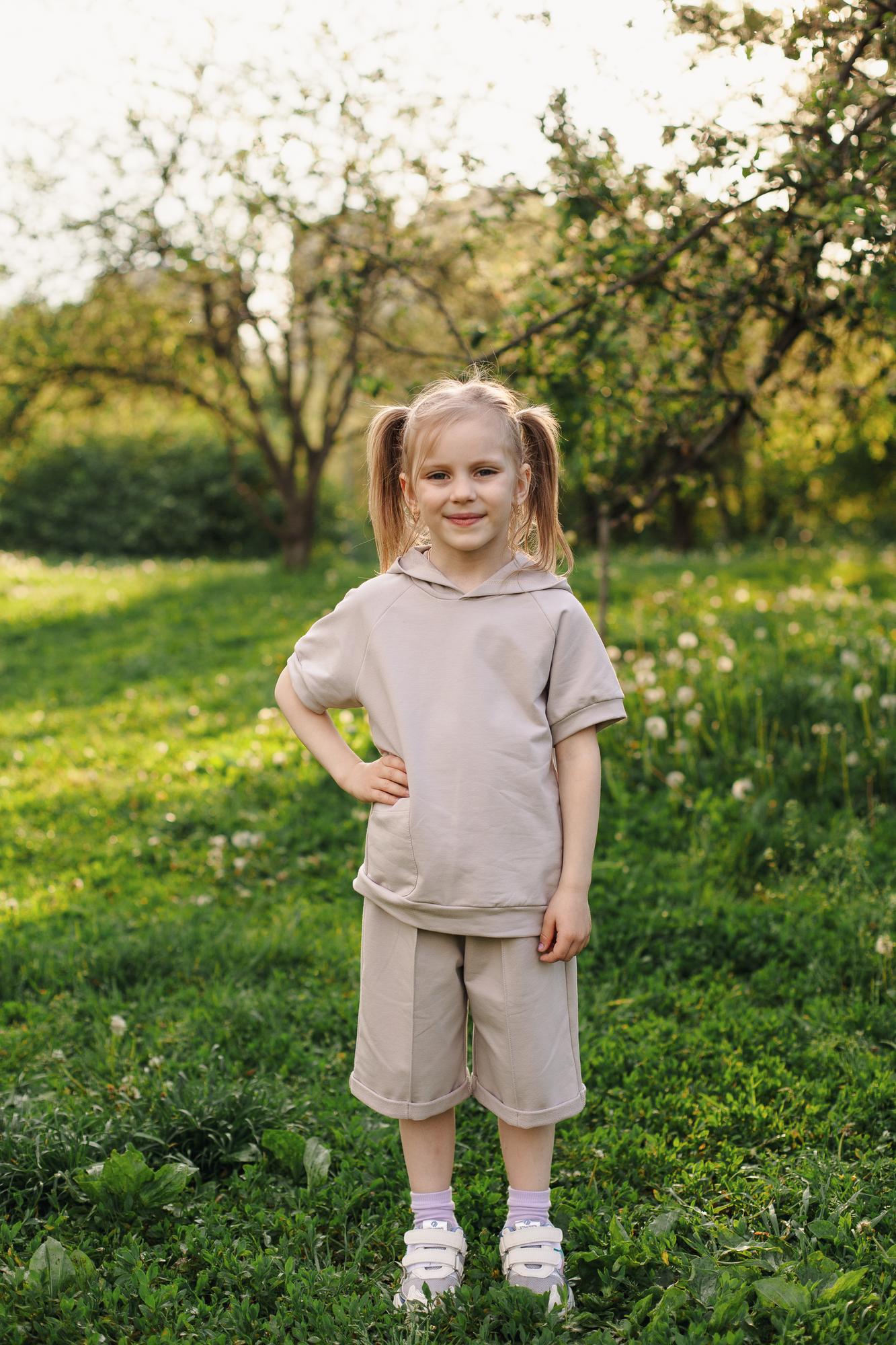 Костюм футер двухнитка «Бежевый»