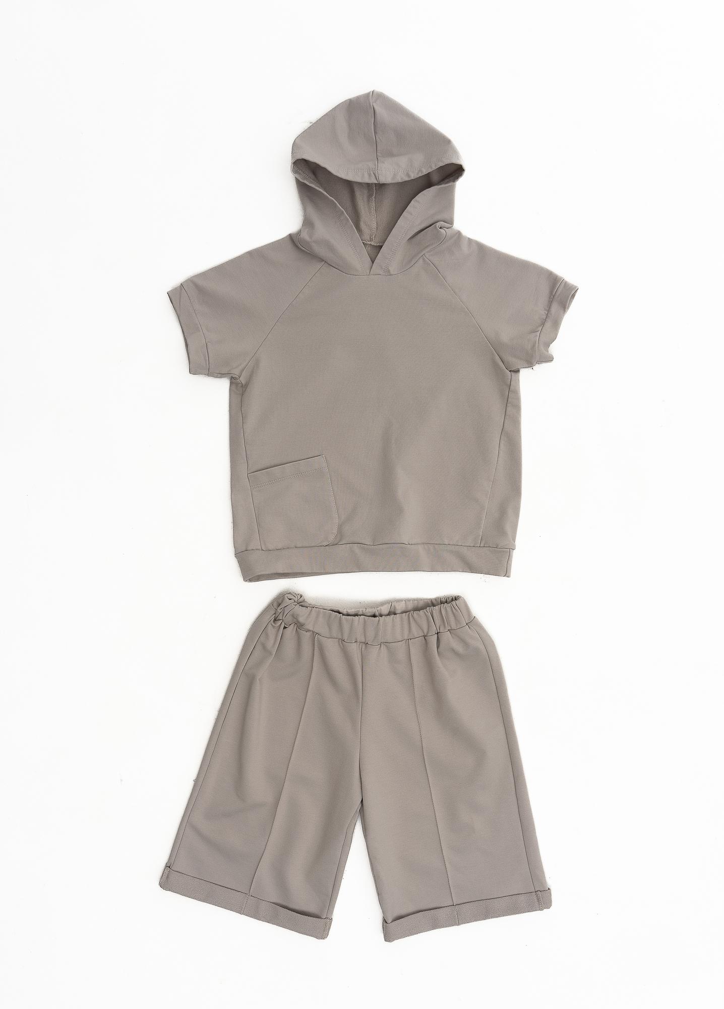 Костюм футер двухнитка «Бежевый»