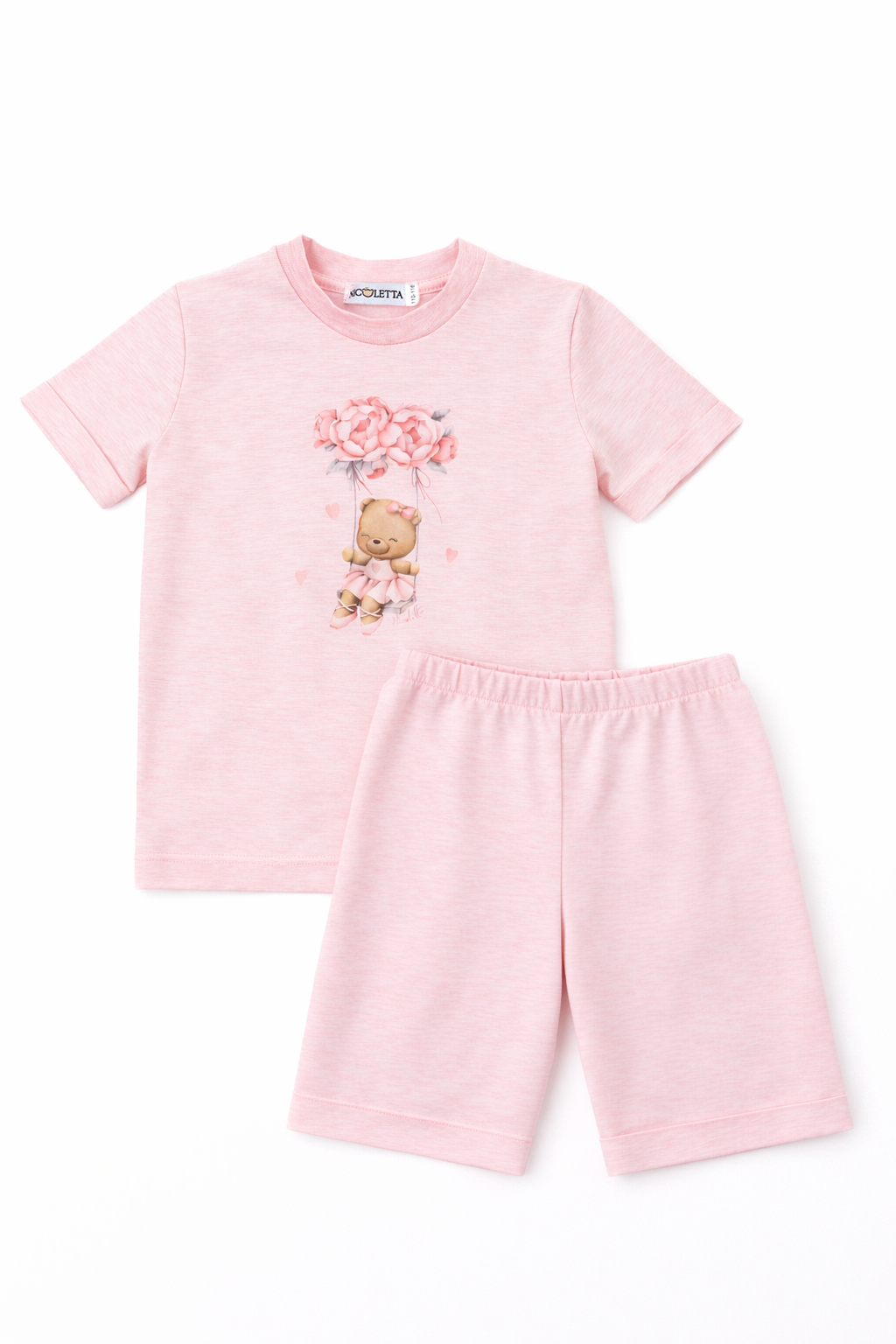 Костюм «Качели», розовый меланж