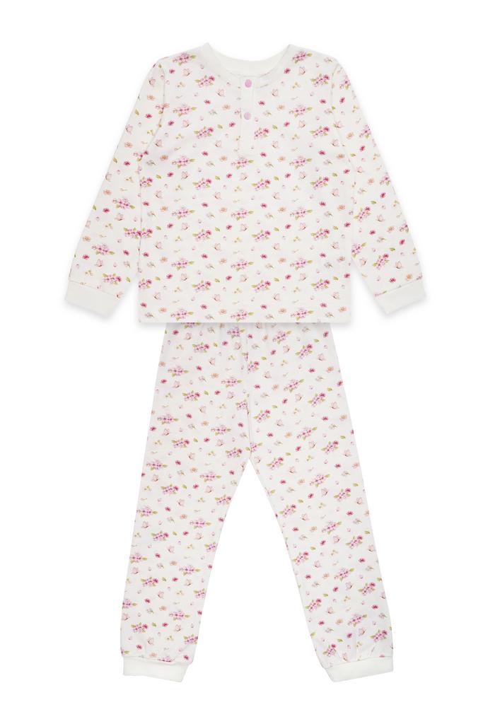 Пижама «Розовая гортензия» (лонгслив и штаны)