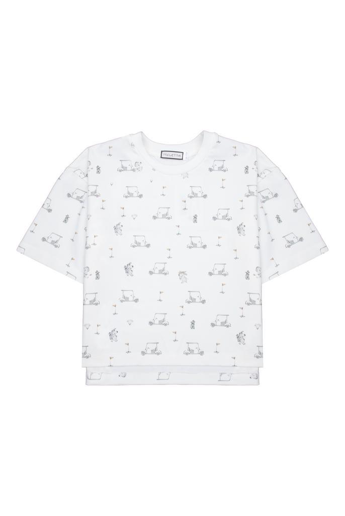 Футболка «Гольф», белая