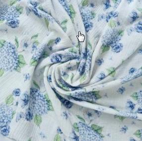 Муслиновая пеленка «Гортензия»