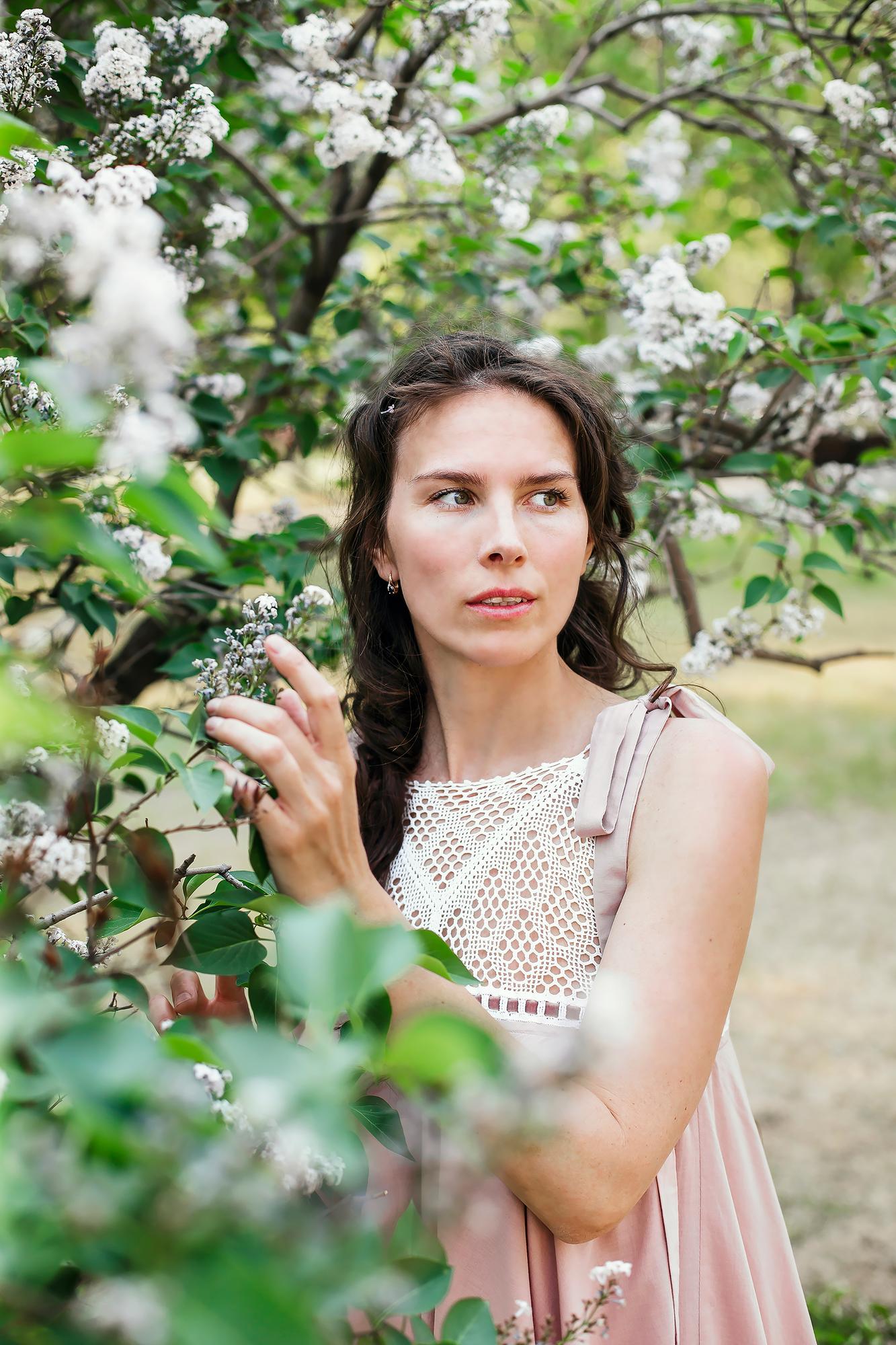 Сарафан с антикварным кружевом