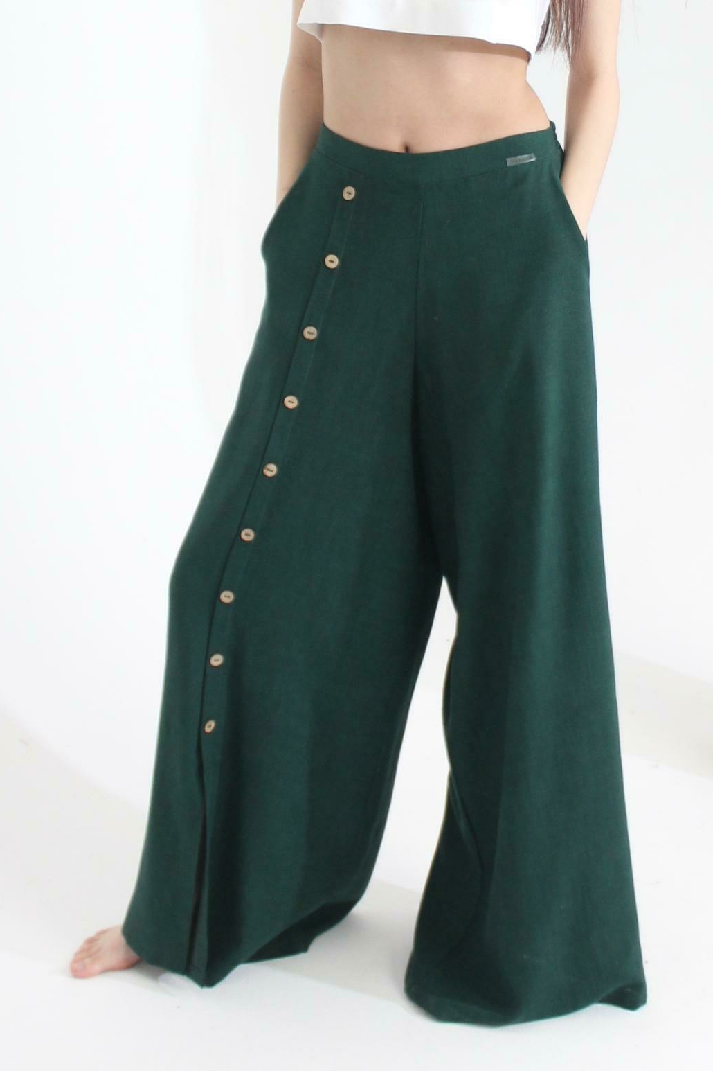 Брюки Натура изумруд