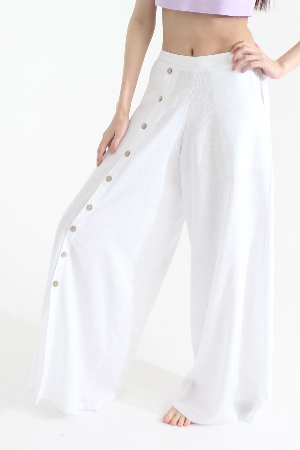 Брюки Натура белые