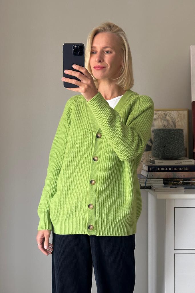 Кардиган Весна 100% меринос