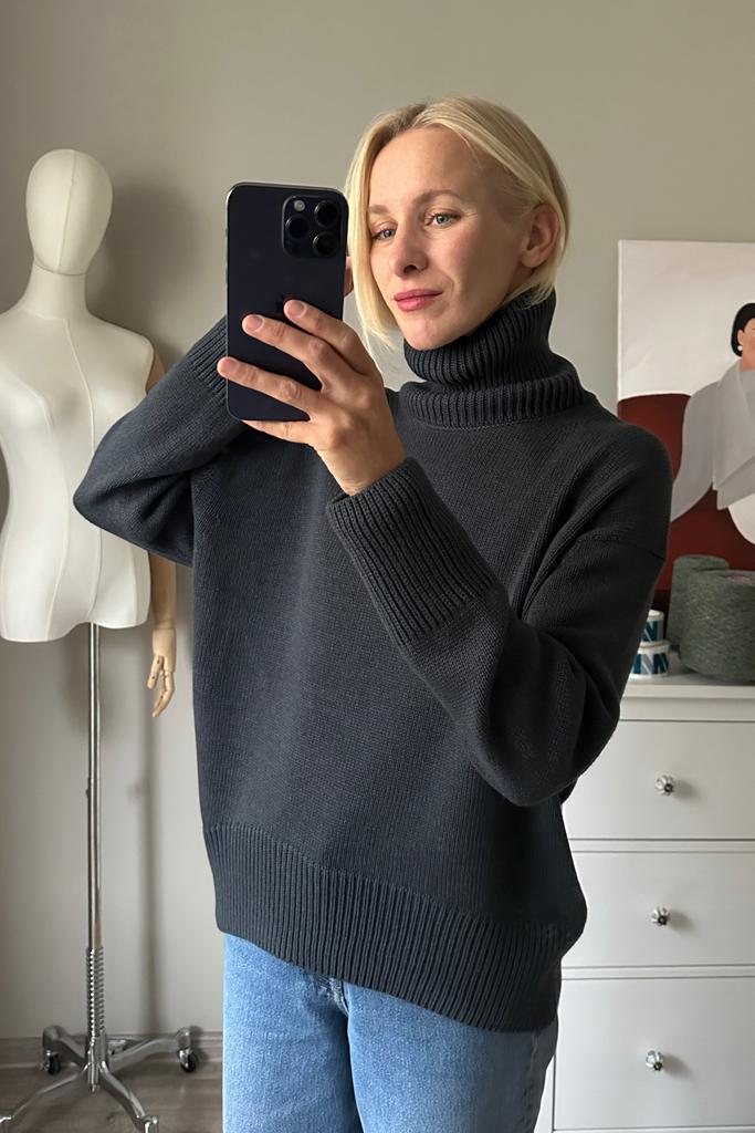 Свитер Шкипер меринос/шелк/кашемир