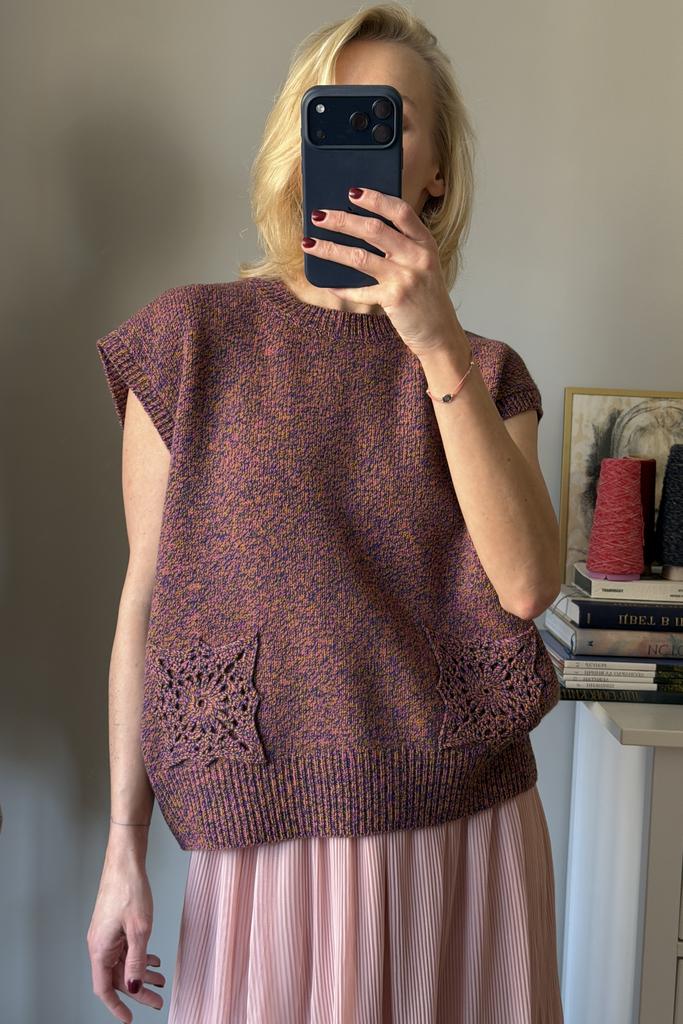 Жилет Вереск 100% меринос