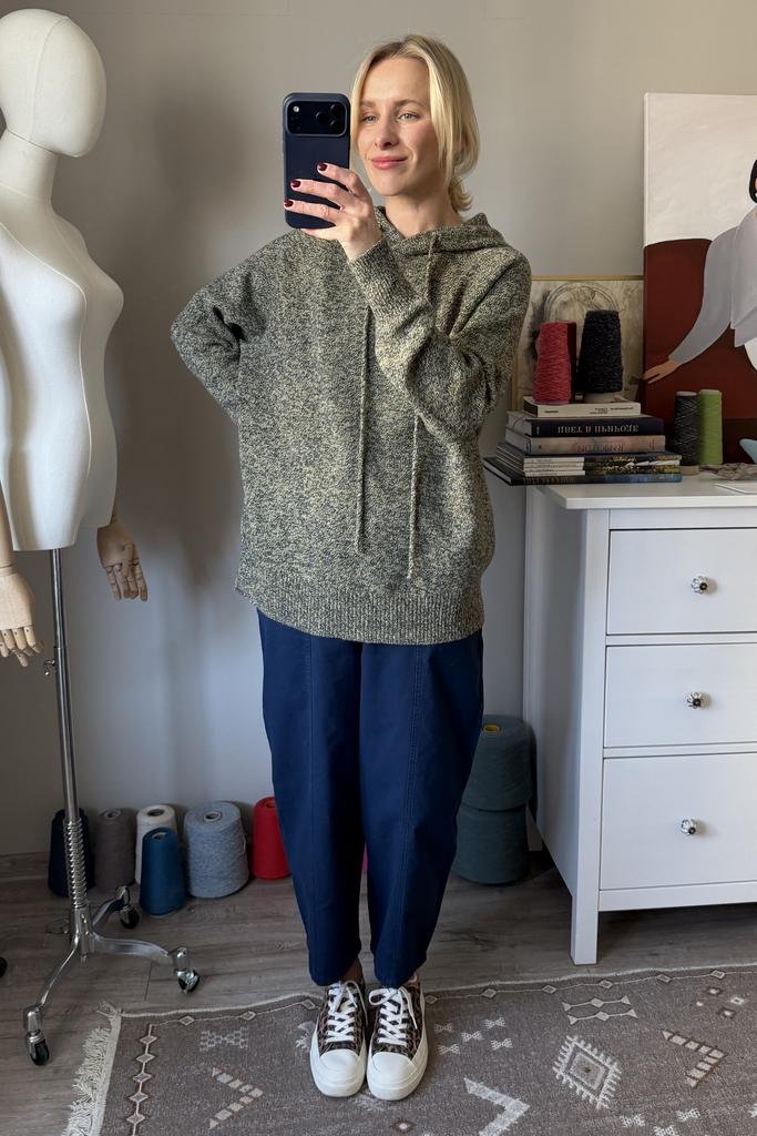 Худи Mouliné 100% меринос