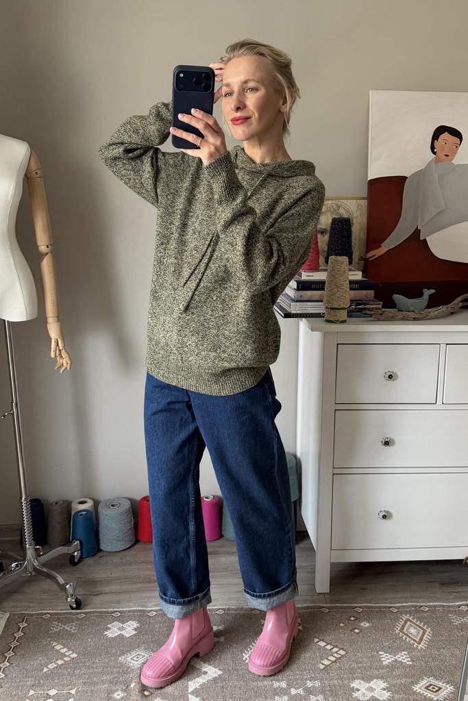 Худи Mouliné 100% меринос