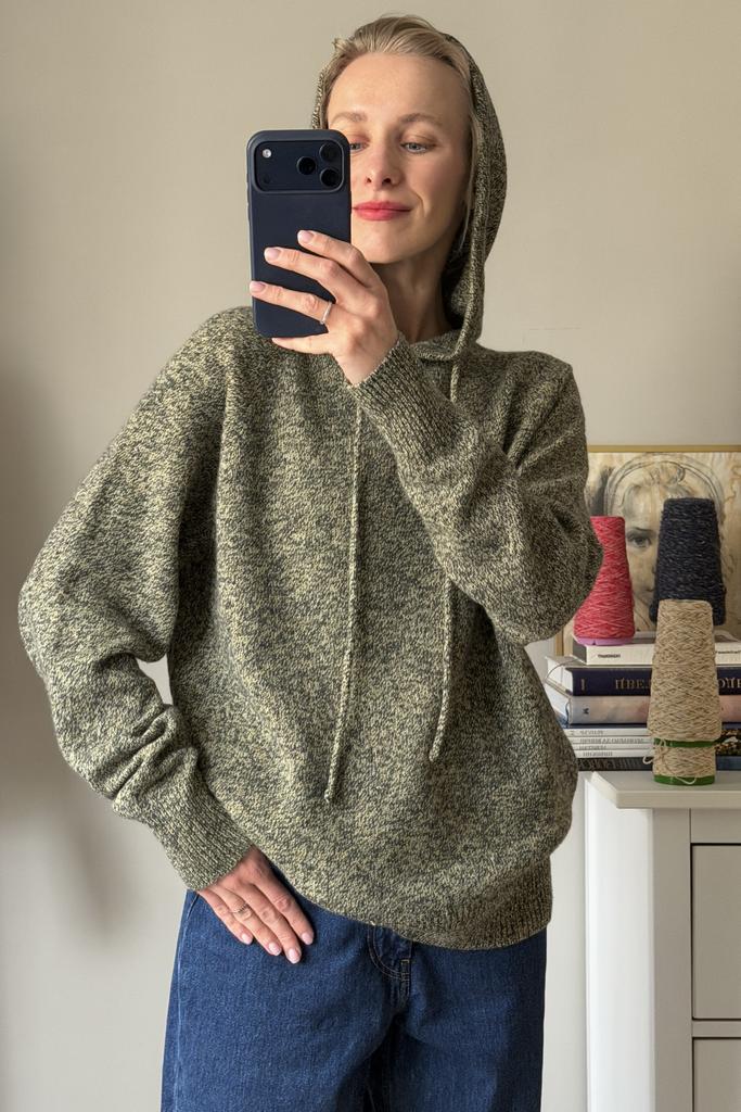 Худи Mouliné 100% меринос