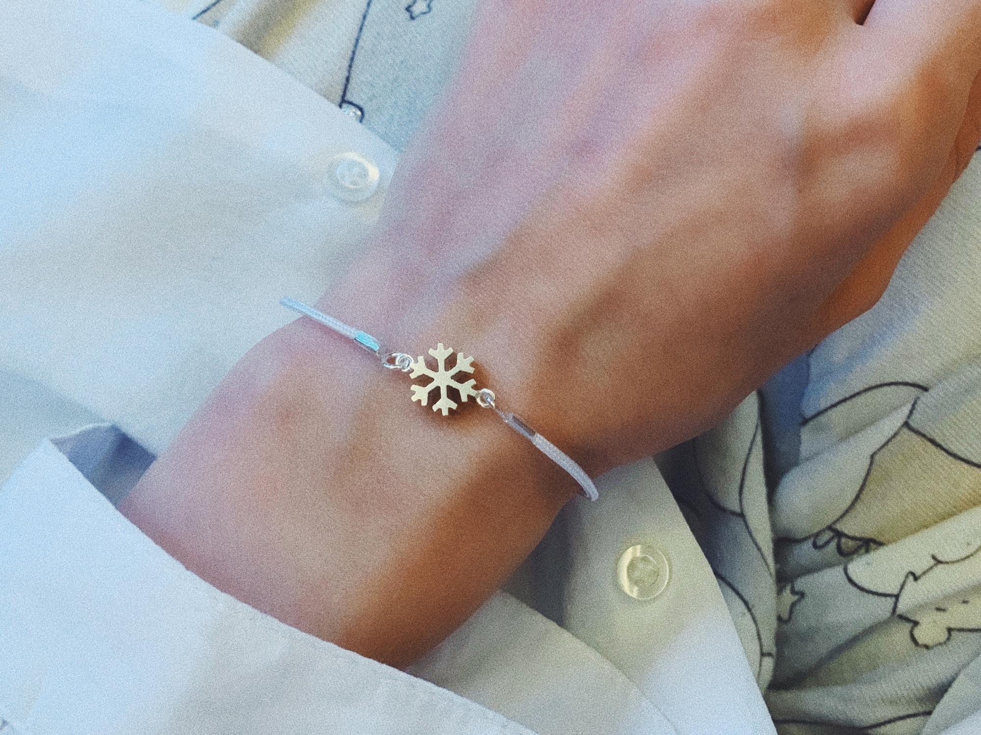 БРАСЛЕТ СНЕЖИНКА