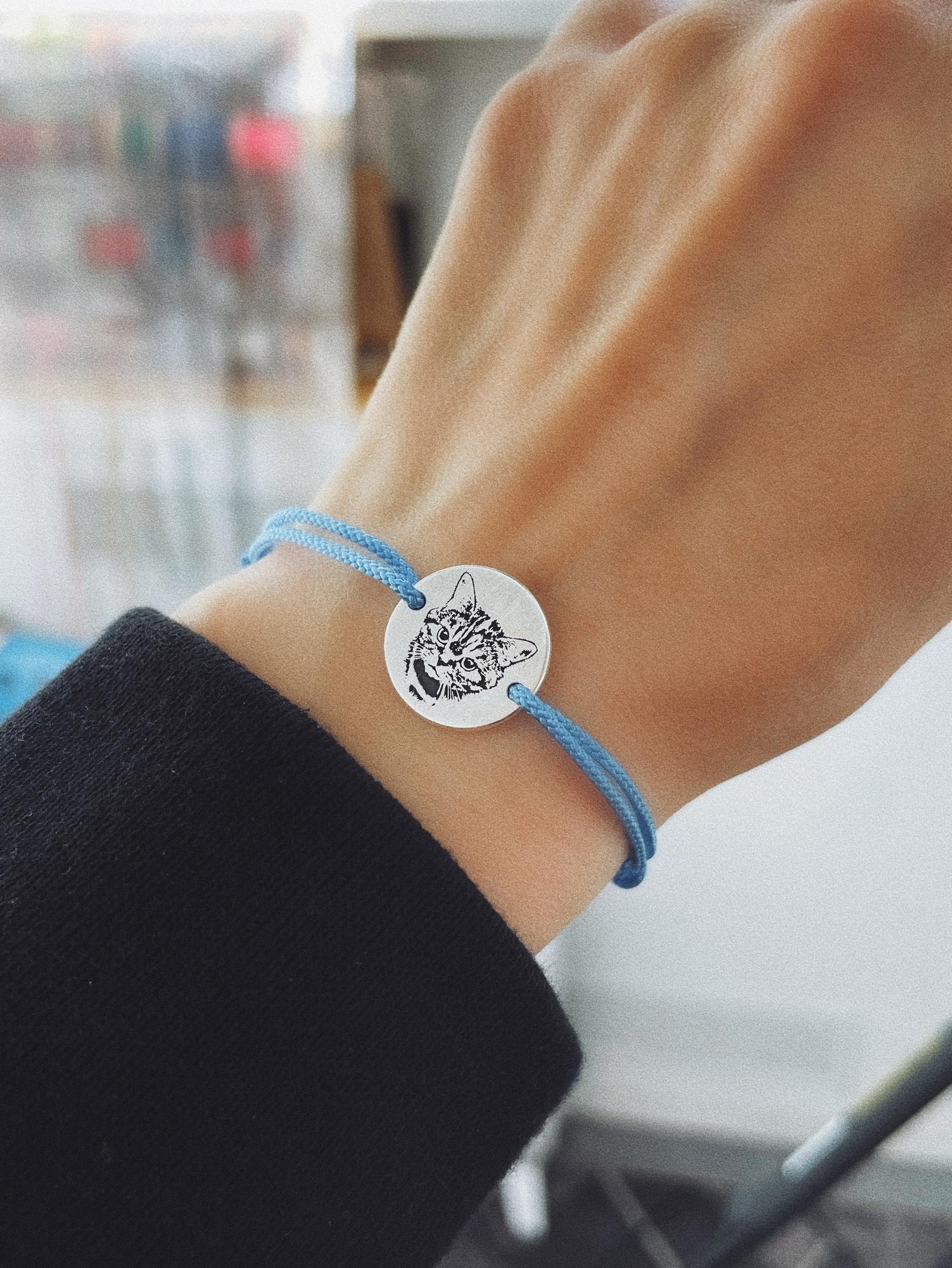 БРАСЛЕТ с портретом вашего питомца