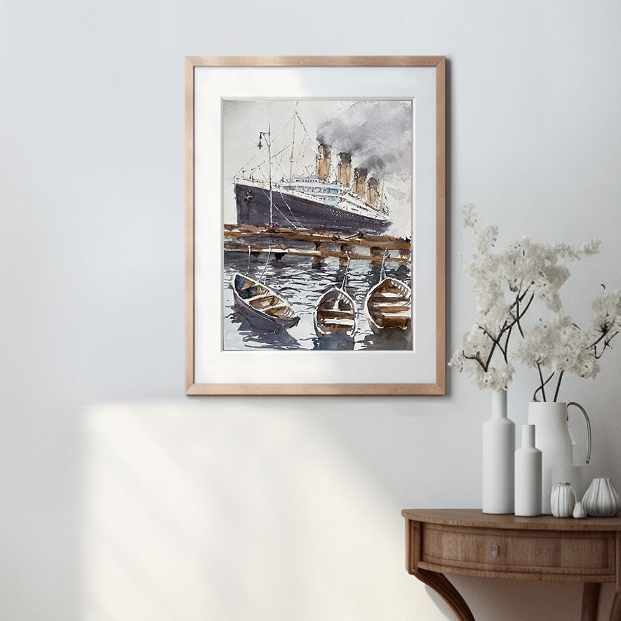 "Титаник и шлюпки"