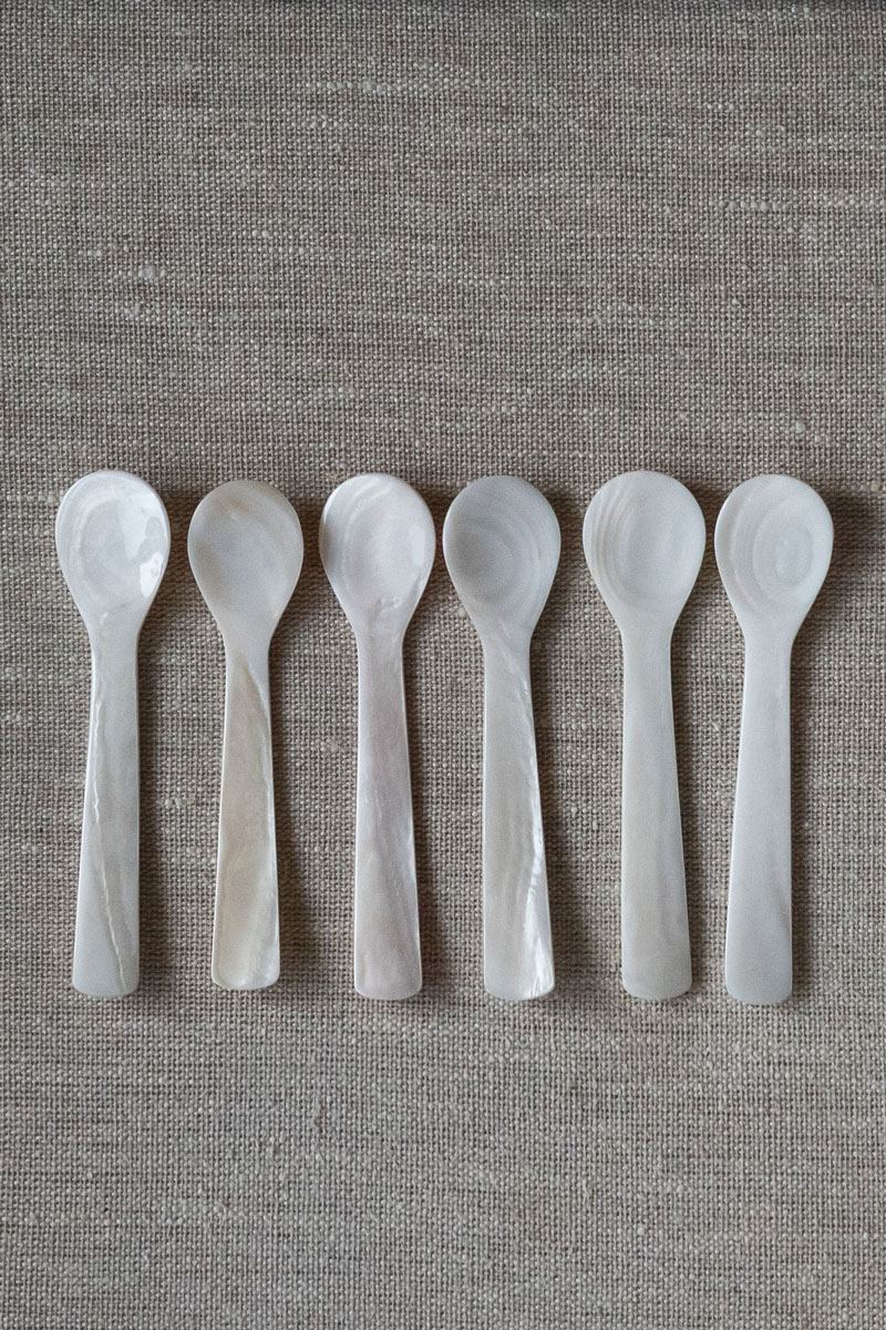 Ложка десертная из ракушки