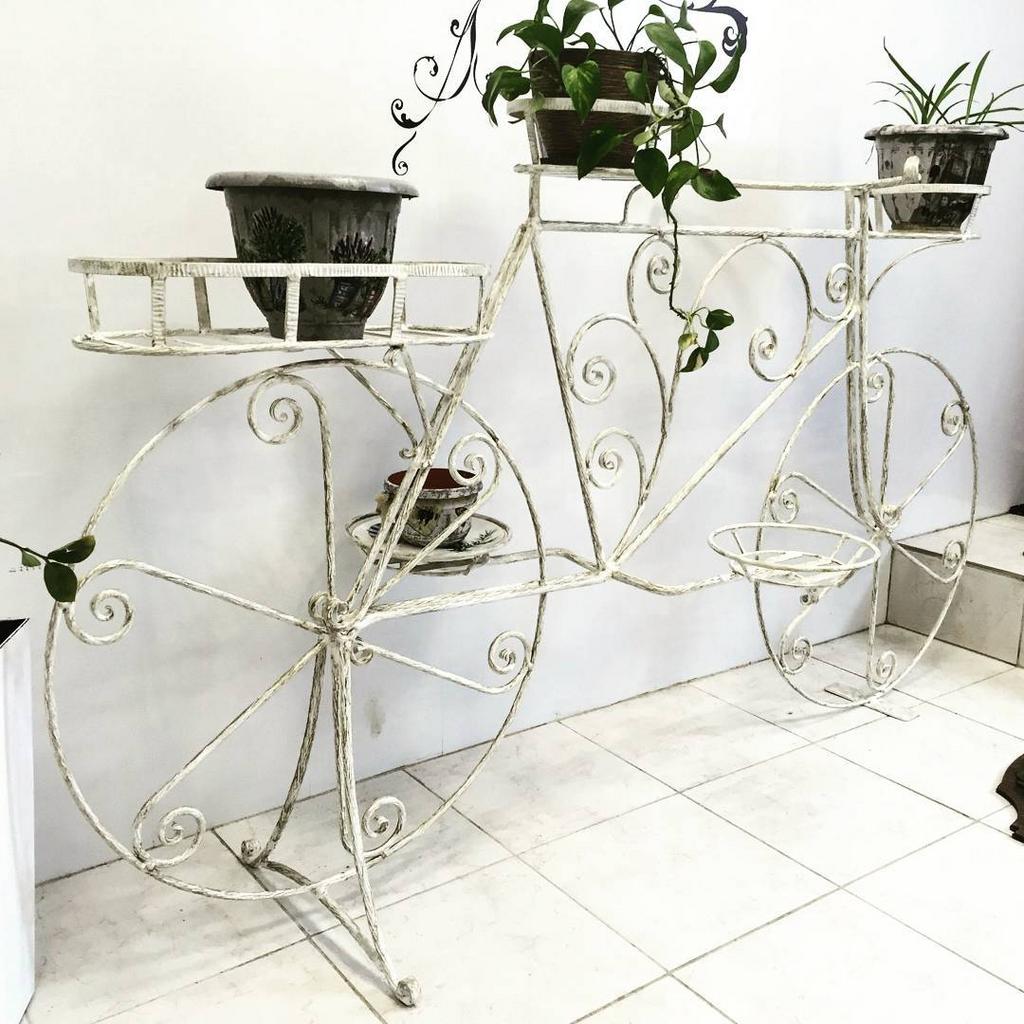 ПОДСТАВКА ДЛЯ ЦВЕТОВ "ВЕЛОСИПЕД"