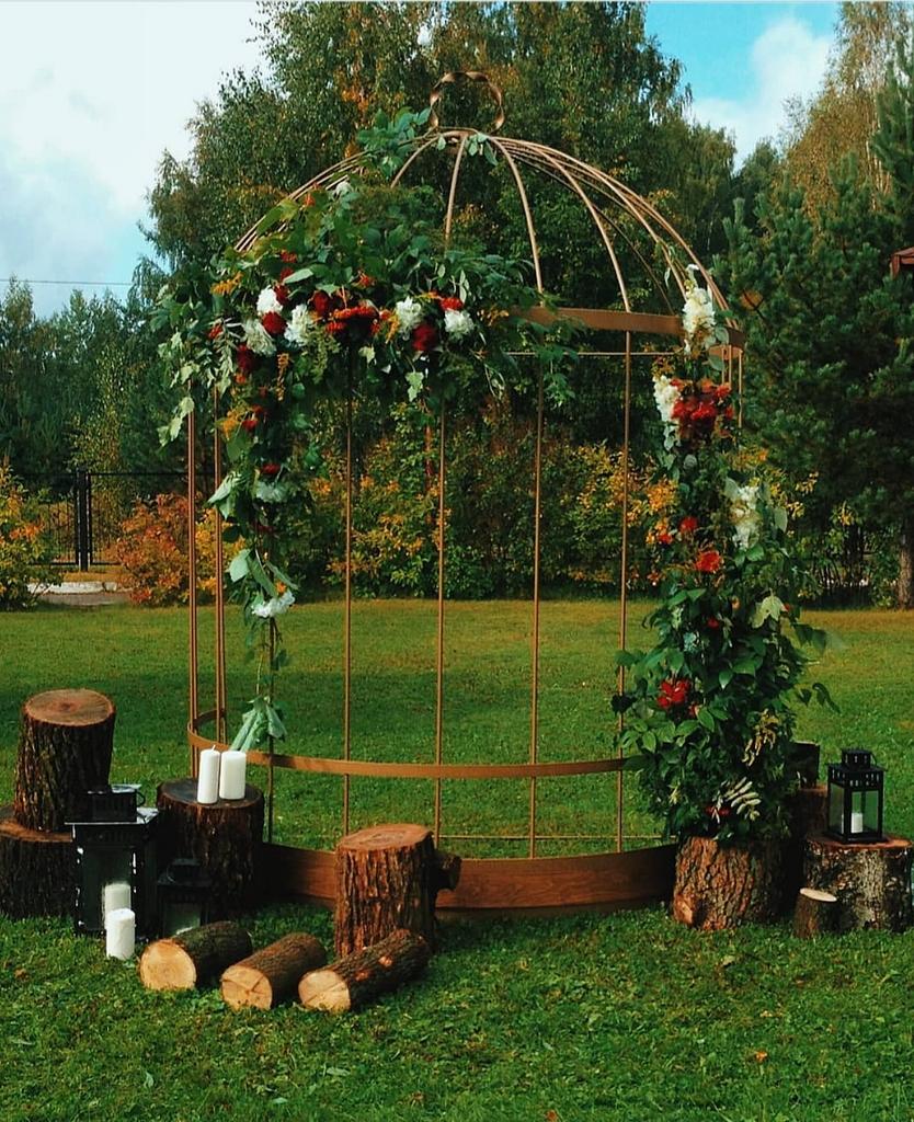 КОВАНАЯ КЛЕТКА ДЛЯ ПРАЗДНИЧНОГО ОФОРМЛЕНИЯ