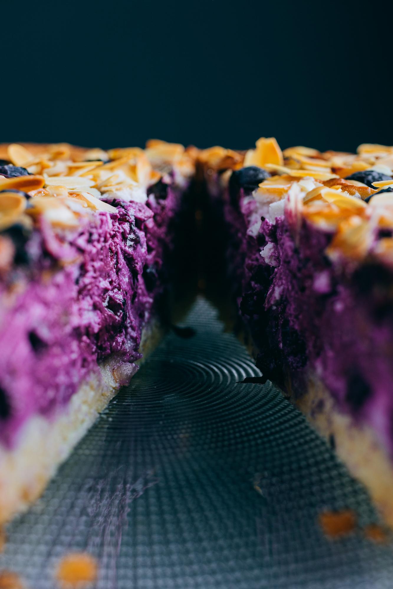 Черничный тарт