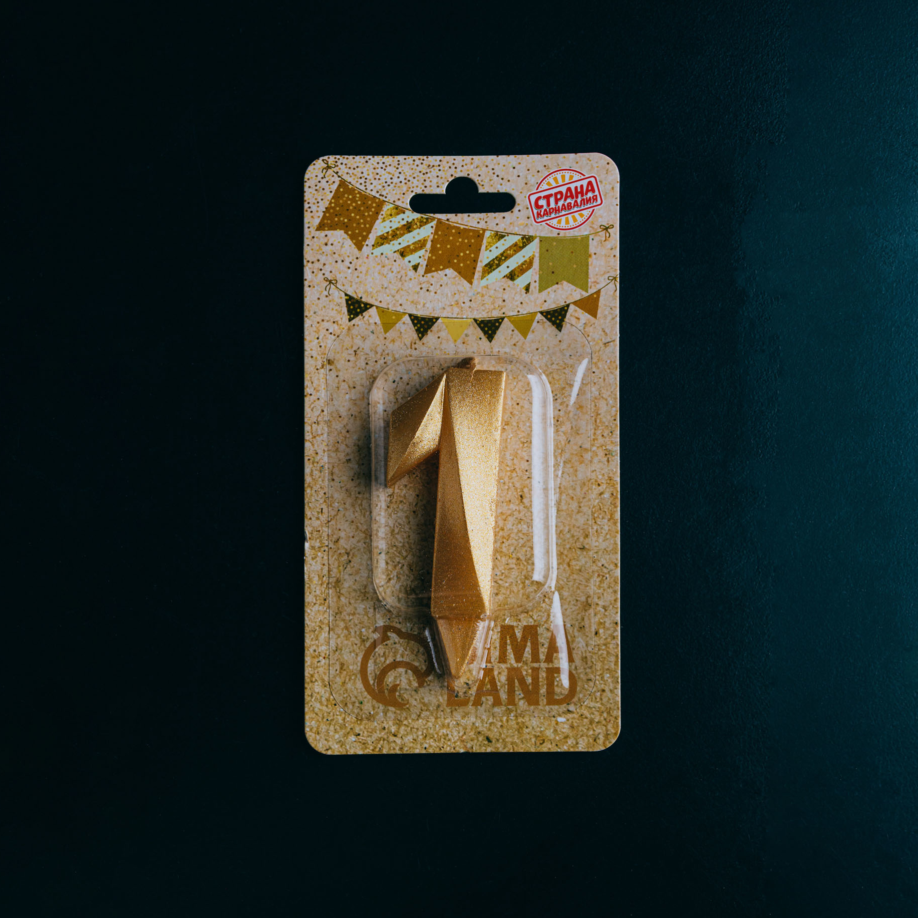 СВЕЧА ДЛЯ ТОРТА «ГРАНЬ»