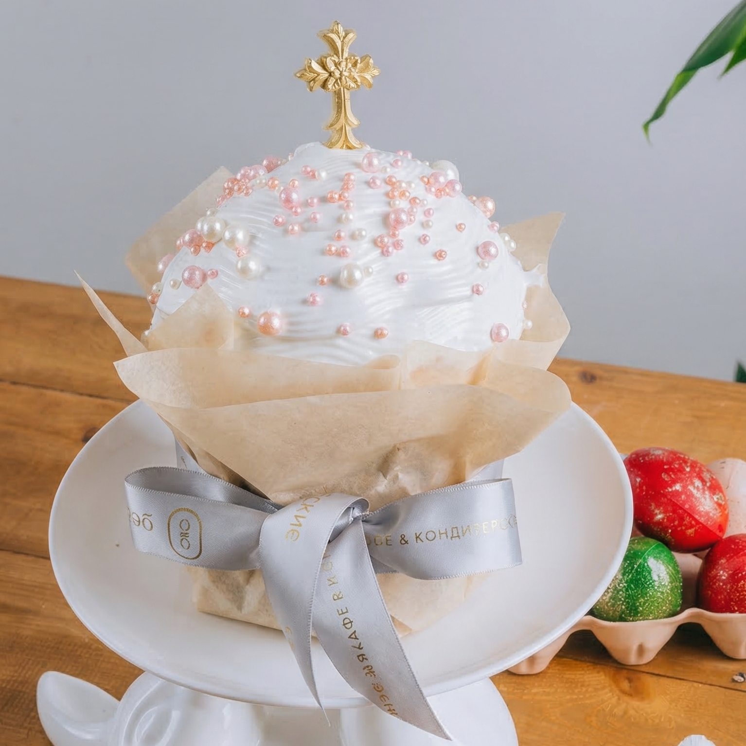 ПАНЕТТОНЕ ПОДАРОЧНЫЙ С ШОКОЛАДОМ