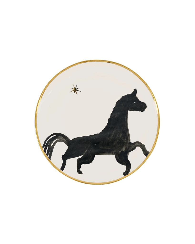 Сервировочное блюдо "Проклятая чугунка" Новогодняя серия